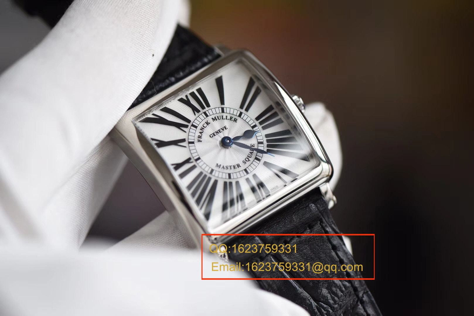 【GF Perfect  High quality  Replica Watches 】Franck Muller法穆兰MASTER SQUARE系列6002 M QZ女士石英 wrist watches  / FL022