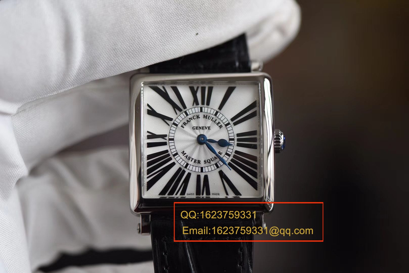 【GF Perfect  High quality  Replica Watches 】Franck Muller法穆兰MASTER SQUARE系列6002 M QZ女士石英 wrist watches  / FL022