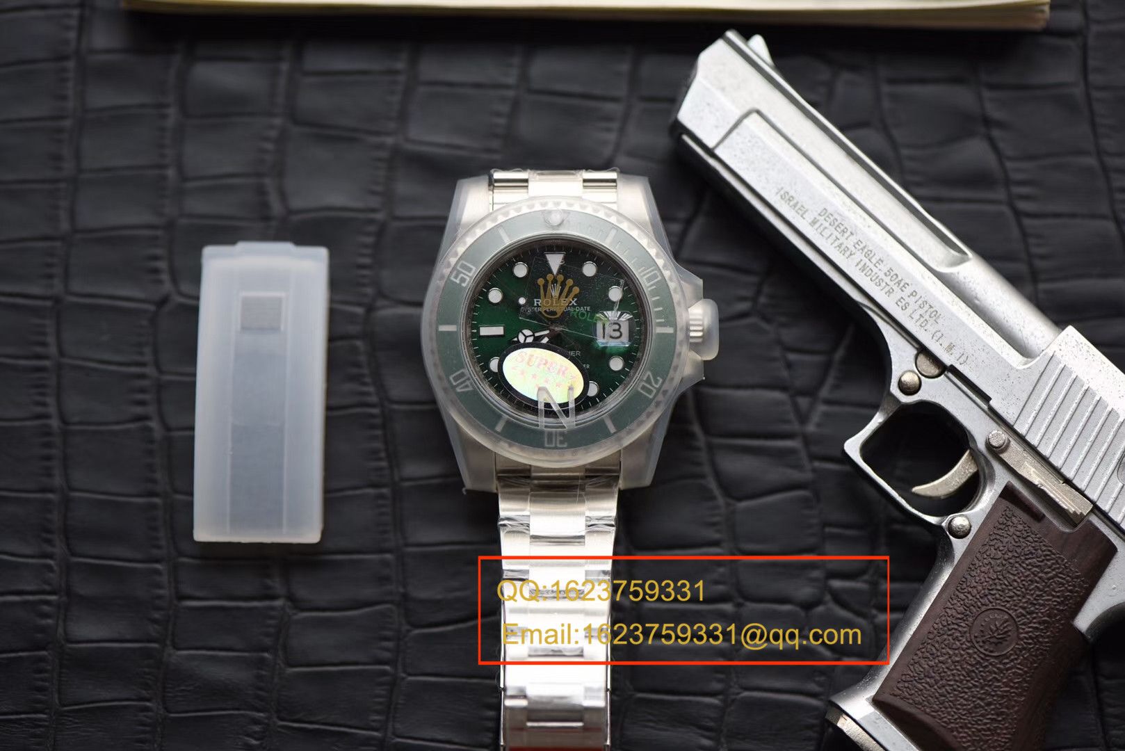 【独家视频测评N Factory 最新V7版本 Submariner 】1:1 High quality  Replica  Rolex  Submariner 型系列116610LV-97200 绿盘 wrist watches ( Submariner ) / R106