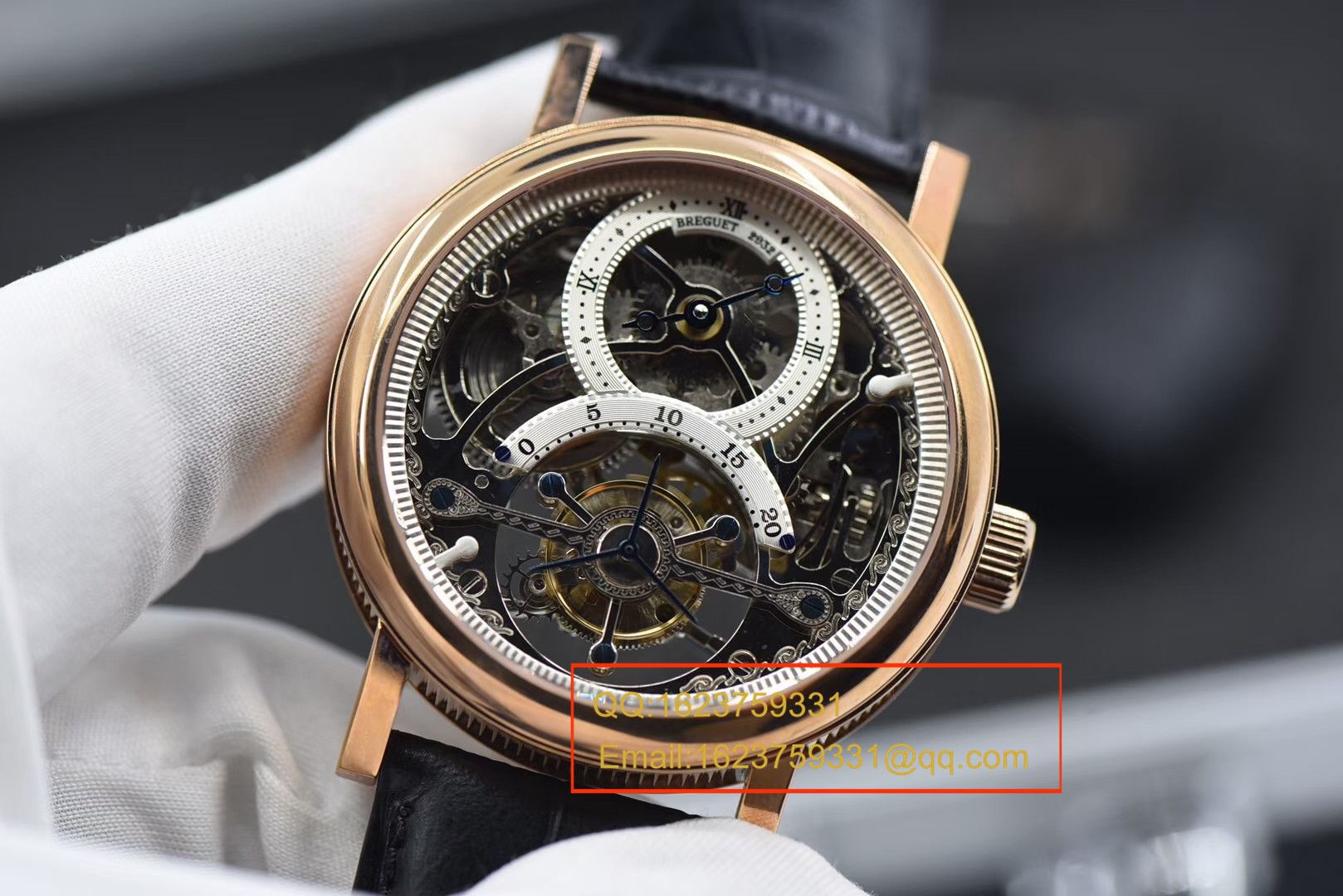 【BM Perfect  High quality  Replica Watches 】 Breguet 经典复杂系列3355PT/00/986缕空雕花 top 手动真 Tourbillon  wrist watches  / BZ038