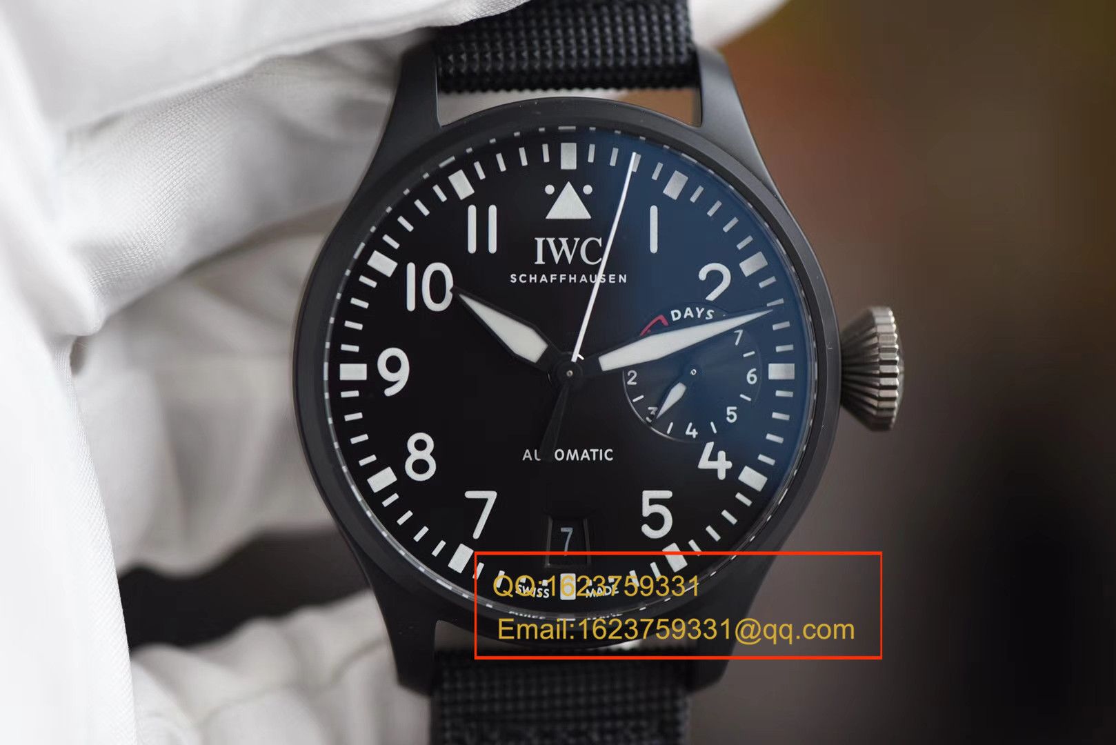 【YL Perfect  High quality  Replica Watches 】 IWC 大飞大型飞行员系列TOP GUN海军空战部队 wrist watches 系列IW502001 wrist watches  / WGBA312