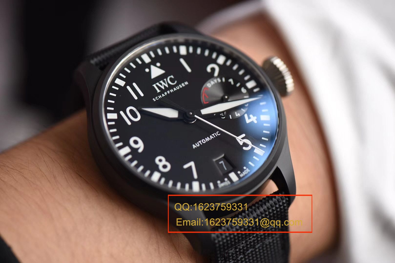 【YL Perfect  High quality  Replica Watches 】 IWC 大飞大型飞行员系列TOP GUN海军空战部队 wrist watches 系列IW502001 wrist watches  / WGBA312