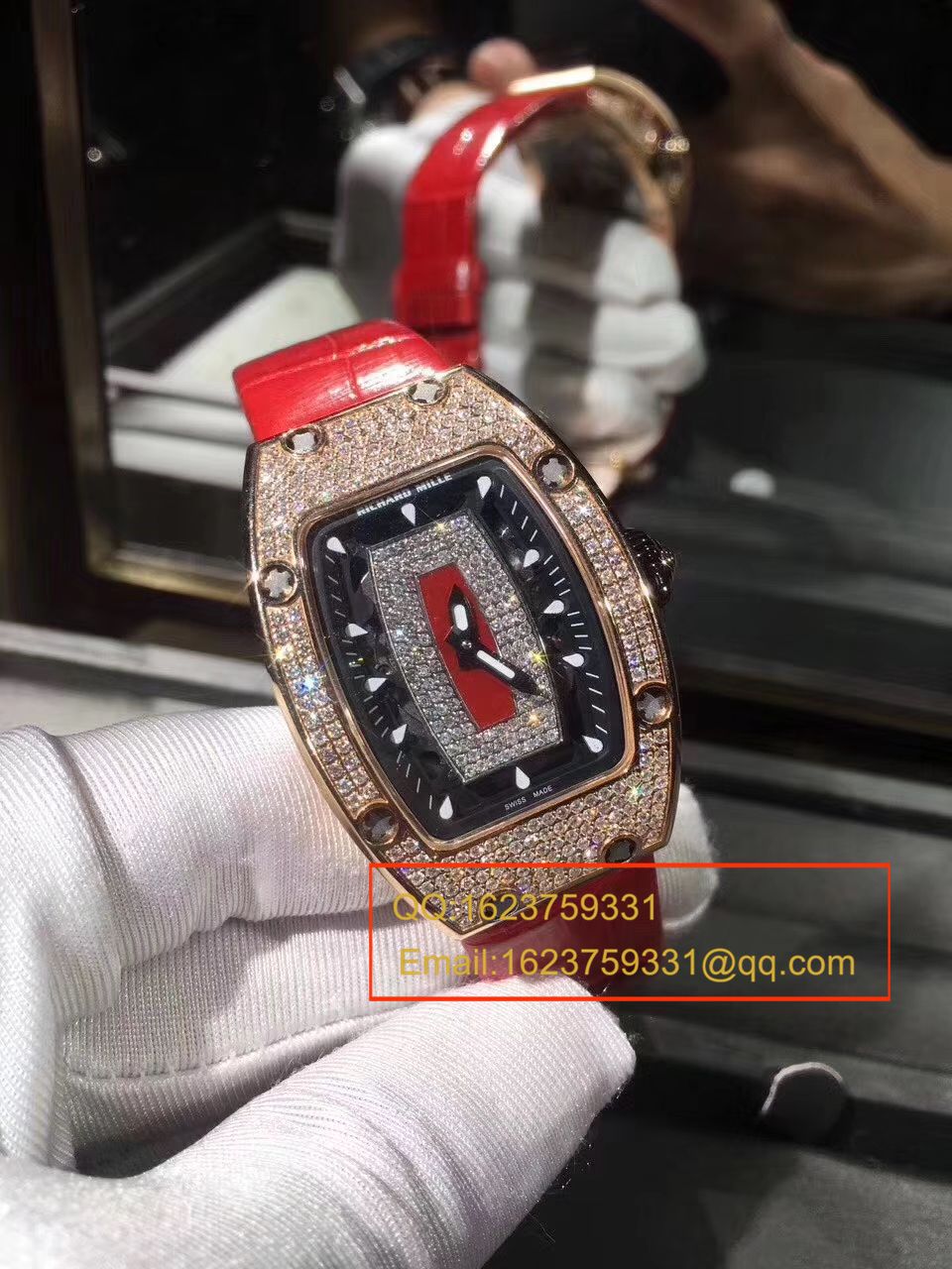  RICHARD MILLE RICHARD MILE 女士系列RM 07 红唇女士机械 wrist watches  / RM 07B