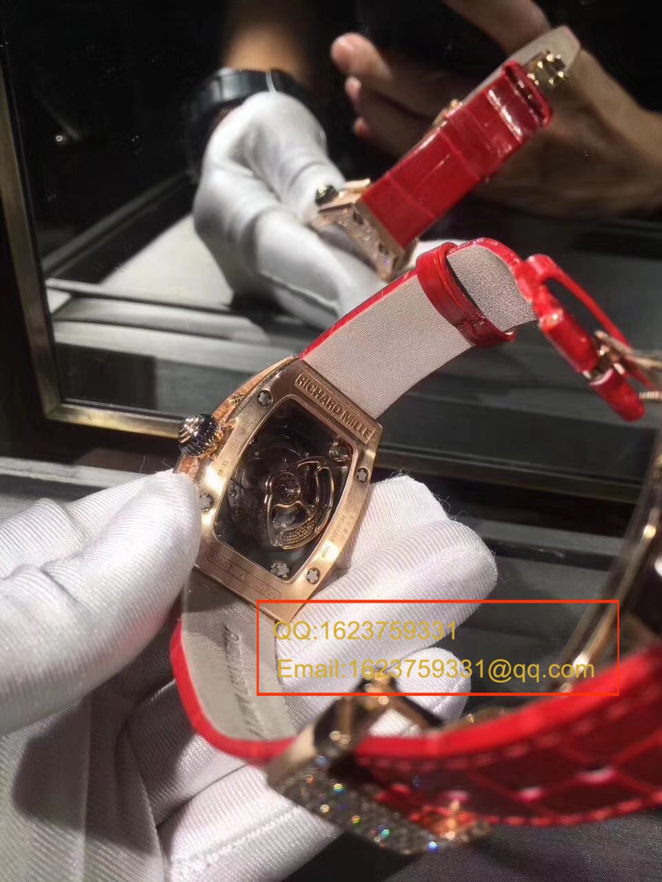  RICHARD MILLE RICHARD MILE 女士系列RM 07 红唇女士机械 wrist watches  / RM 07B