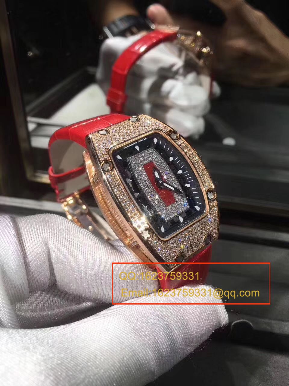  RICHARD MILLE RICHARD MILE 女士系列RM 07 红唇女士机械 wrist watches  / RM 07B