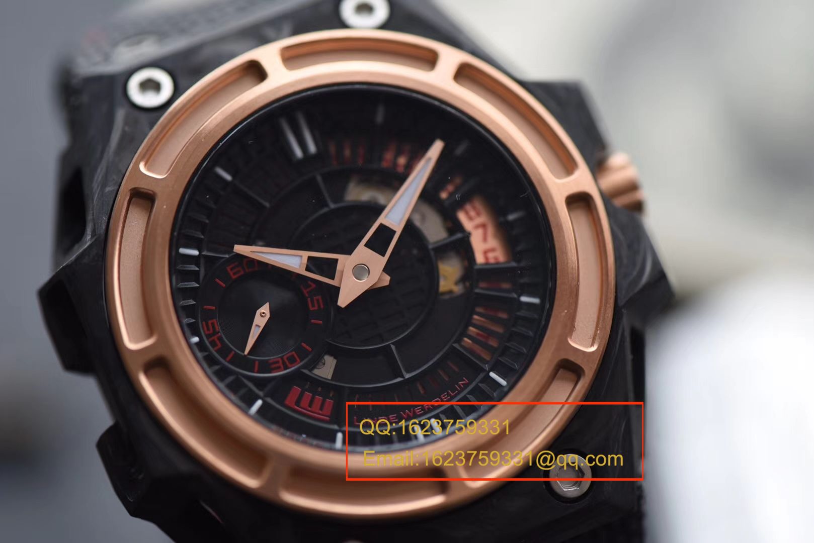 【XF Factory  Perfect  High quality  Replica Watches 】瑞士钟表制造商 Linde Werdelin （林德维纳）SPIDOLITE TECH GREEN watch / 林德维纳LDWBA01