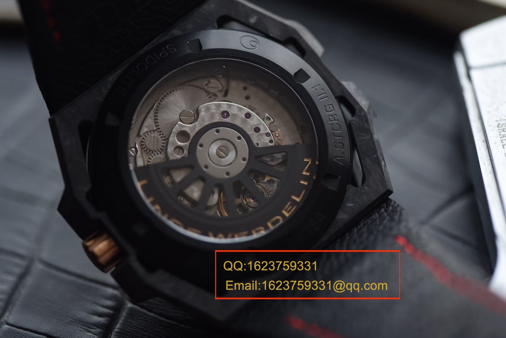 【XF Factory  Perfect  High quality  Replica Watches 】瑞士钟表制造商 Linde Werdelin （林德维纳）SPIDOLITE TECH GREEN watch / 林德维纳LDWBA01