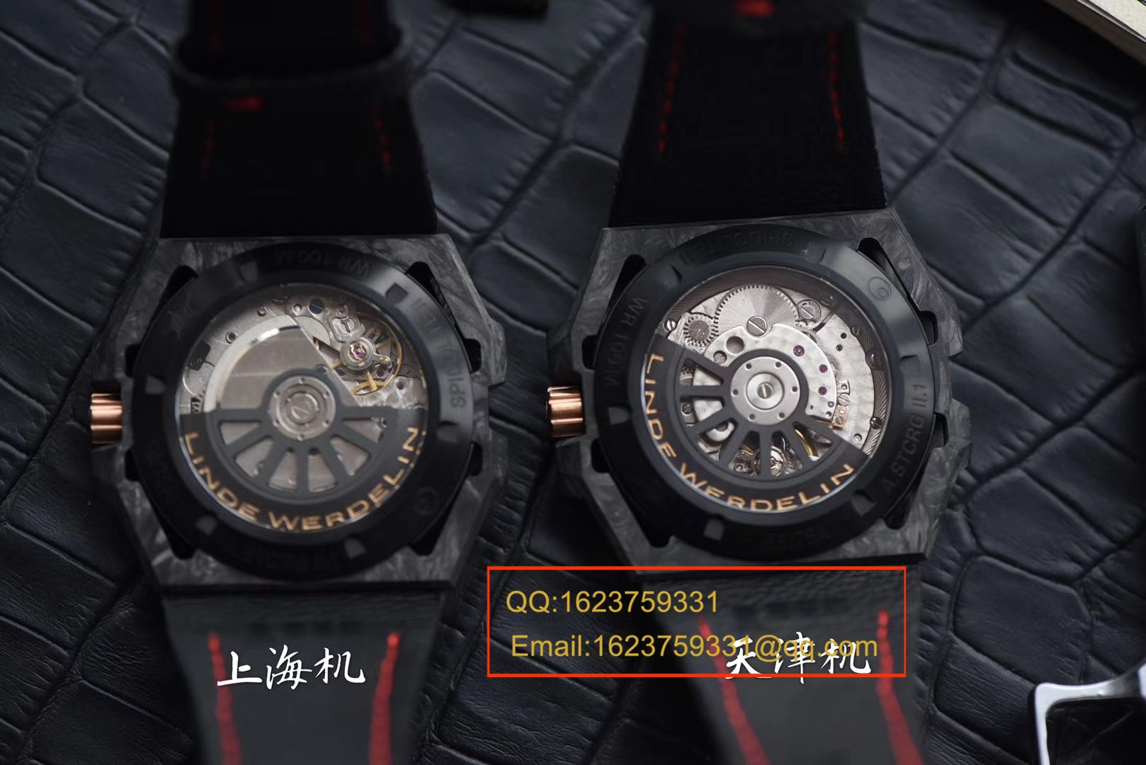 【XF Factory  Perfect  High quality  Replica Watches 】瑞士钟表制造商 Linde Werdelin （林德维纳）SPIDOLITE TECH GREEN watch / 林德维纳LDWBA01