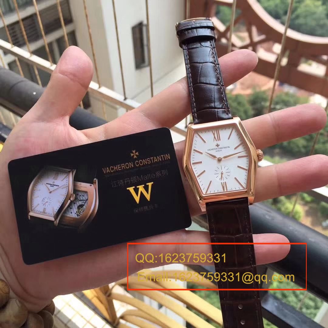 【W Factory 1:1 Replica Watches 】Vacheron Constantin  马耳他系列82130/000R-9755 wrist watches  / JS158