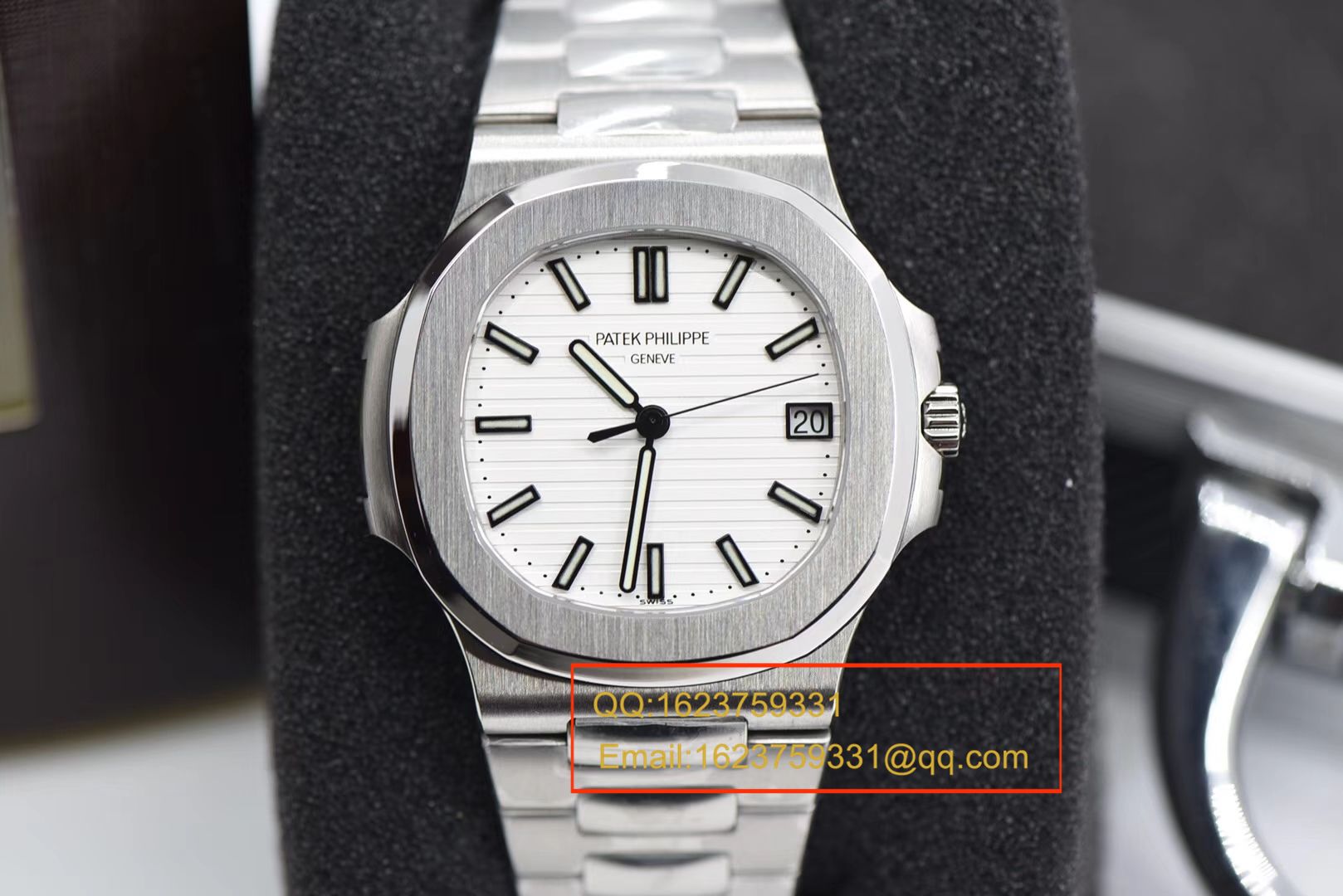 【PF Perfect  High quality  Knockoff  Watches 】 PATEK PHILIPPE Nautilus运动系列5711/1A-011 wrist watches ( Nautilus ) / BDC0157