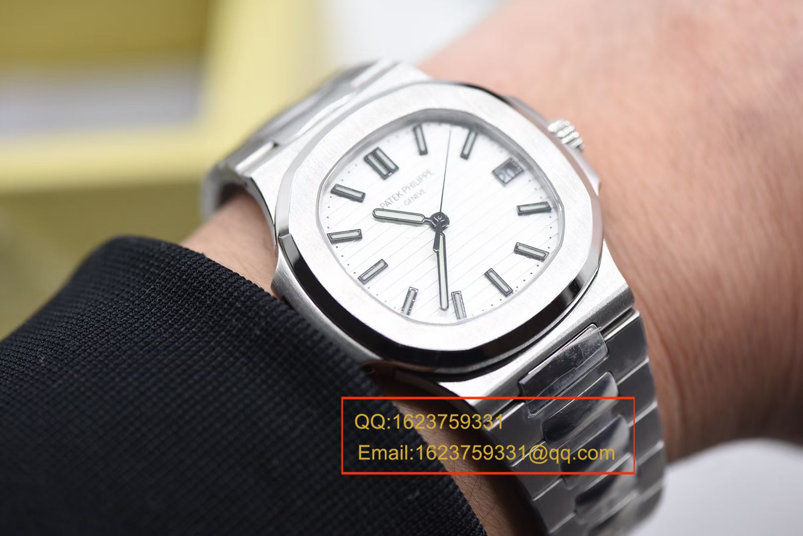 【PF Perfect  High quality  Knockoff  Watches 】 PATEK PHILIPPE Nautilus运动系列5711/1A-011 wrist watches ( Nautilus ) / BDC0157
