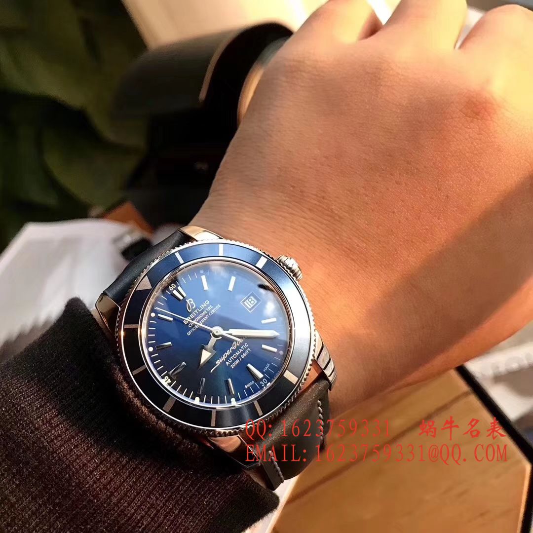 【原单正品、专柜验货】 Breitling 超级海洋文化系列A1732136/BA61、A1732124/BA61/200S/A20D.2等机械男表 / BLCF078