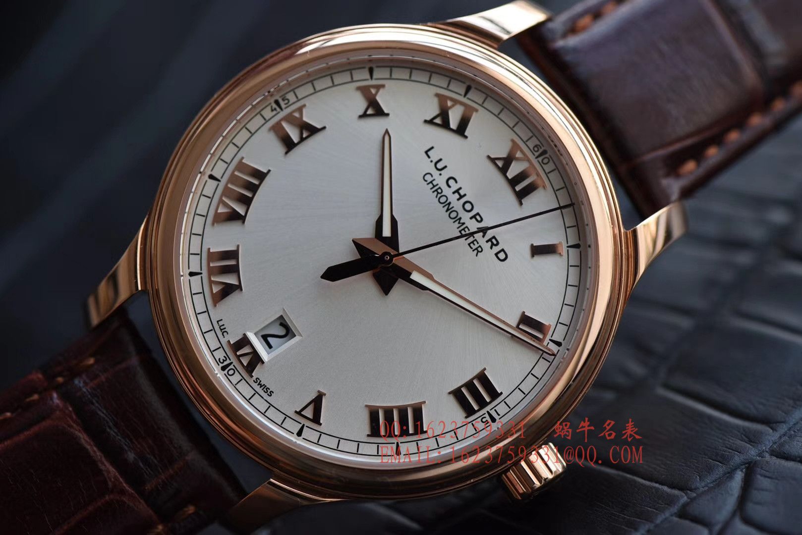 【FK Perfect  High quality  Knockoff  Watches 】 Chopard L.U.C系列161937-5001 wrist watches  / XB017
