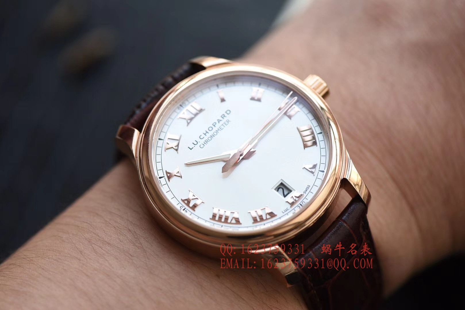【FK Perfect  High quality  Knockoff  Watches 】 Chopard L.U.C系列161937-5001 wrist watches  / XB017