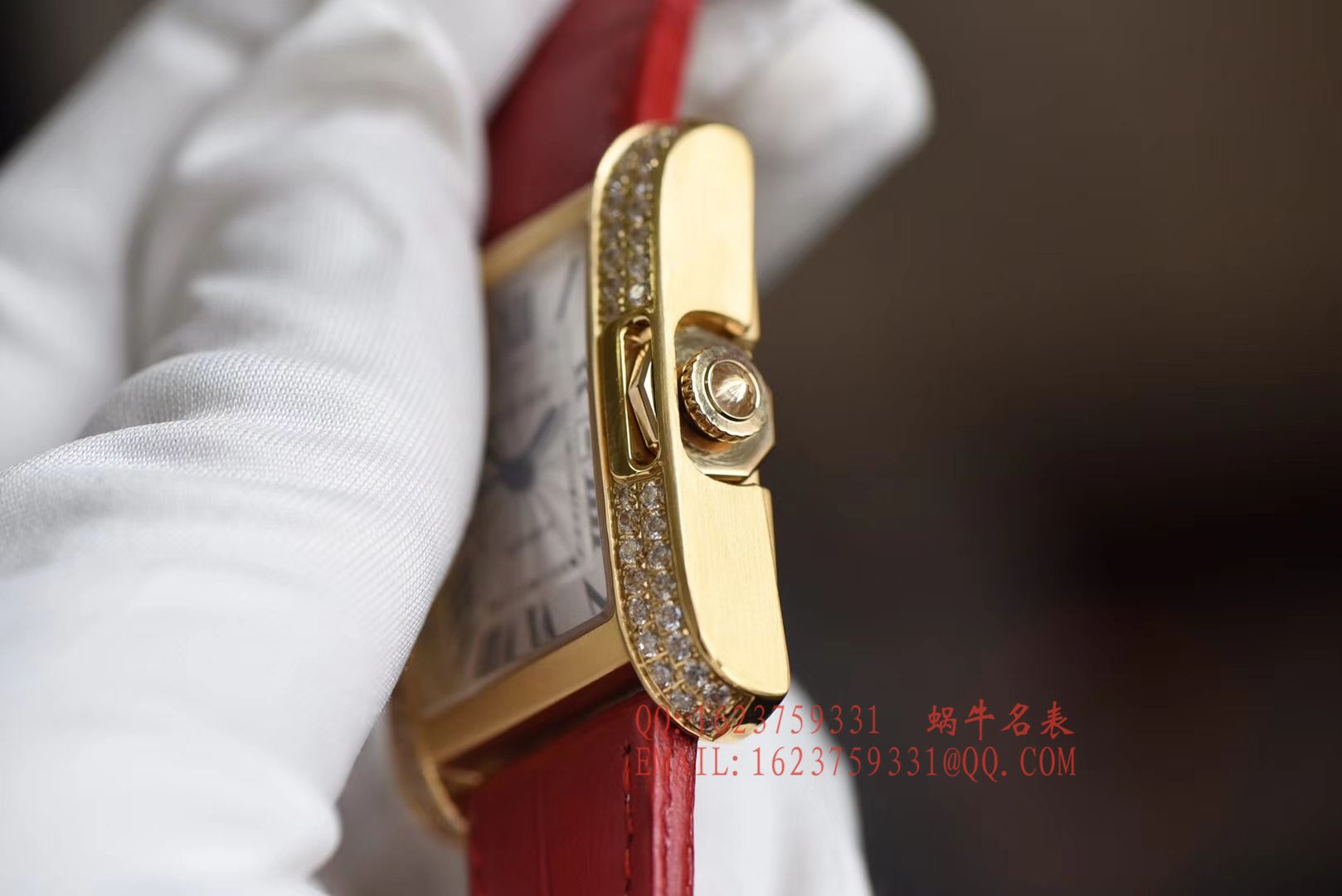 【K11 Perfect  High quality  Replica Watches 】 Cartier  坦克 TANK ANGLAISE系列WT100017女士 wrist watches  / KAH141