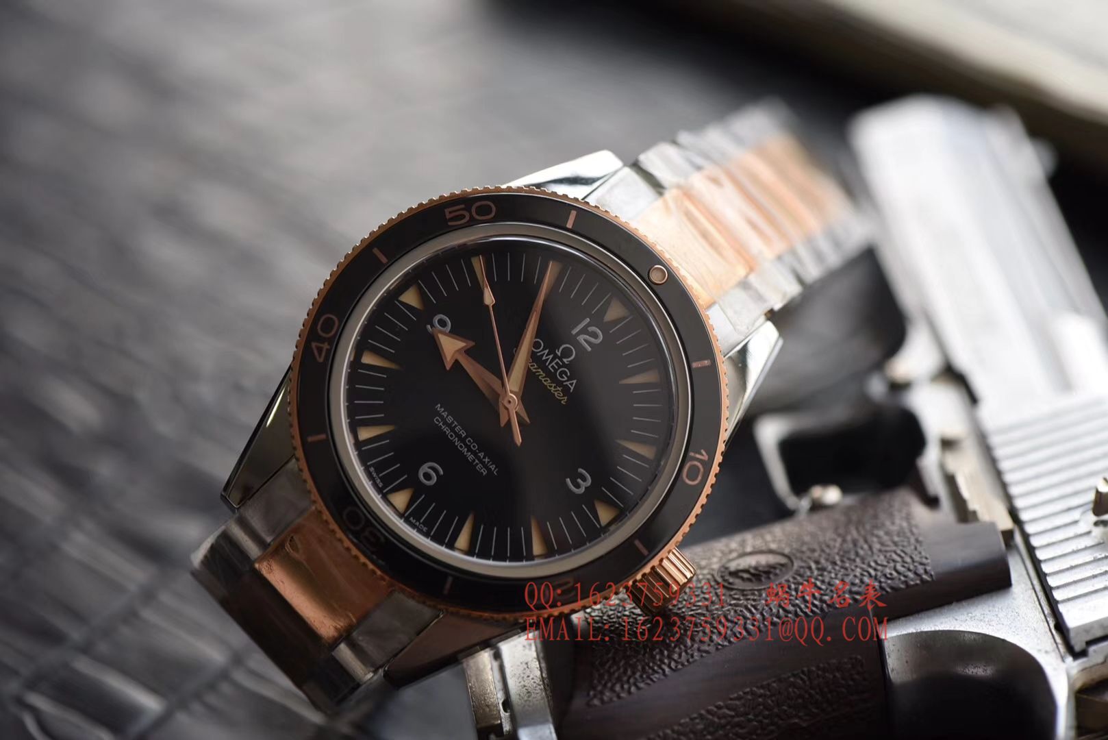 【XF Perfect  High quality  Copy  Watches 】OMEGA Seamaster 300系列233.20.41.21.01.001 wrist watches  / MAH184