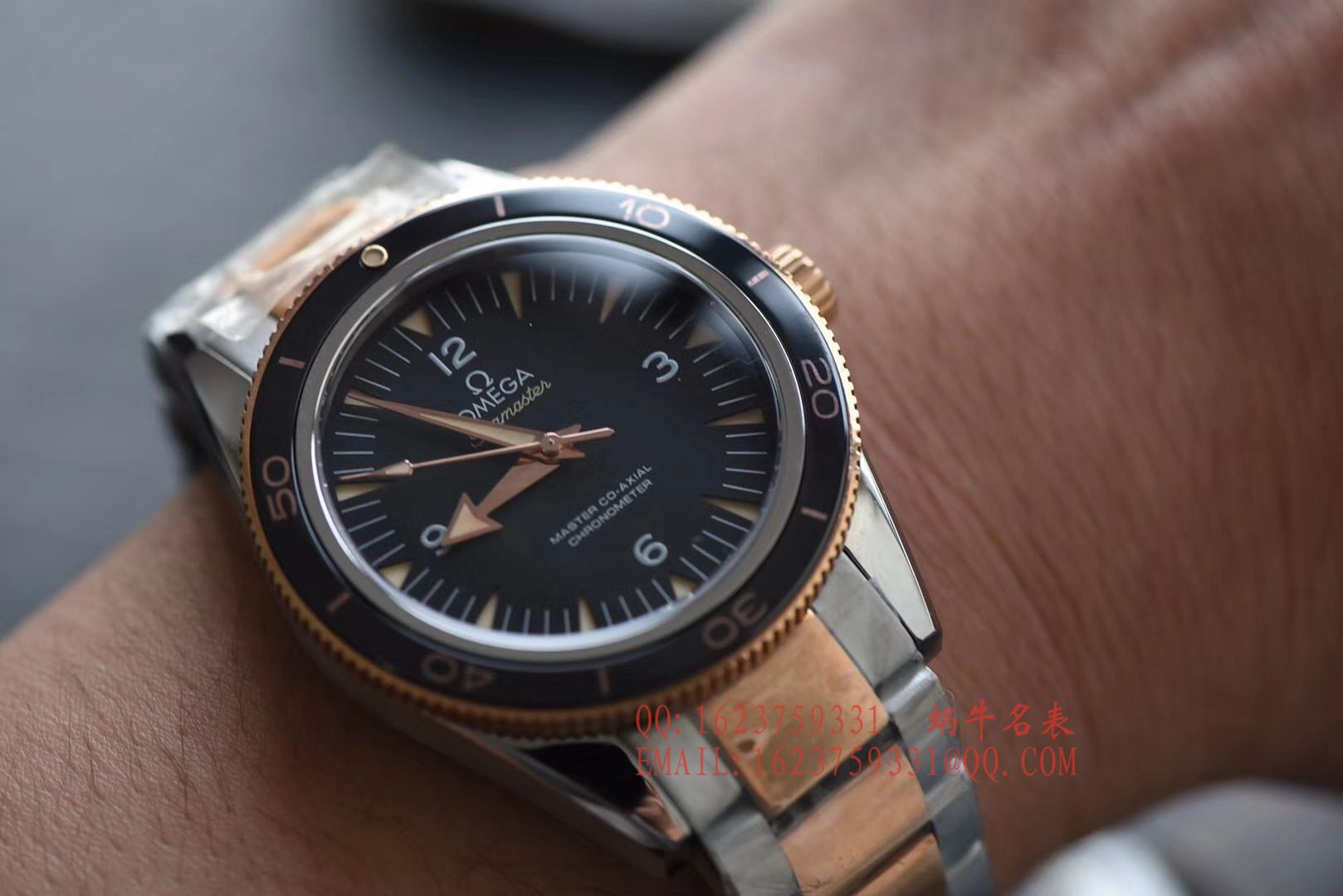 【XF Perfect  High quality  Copy  Watches 】OMEGA Seamaster 300系列233.20.41.21.01.001 wrist watches  / MAH184