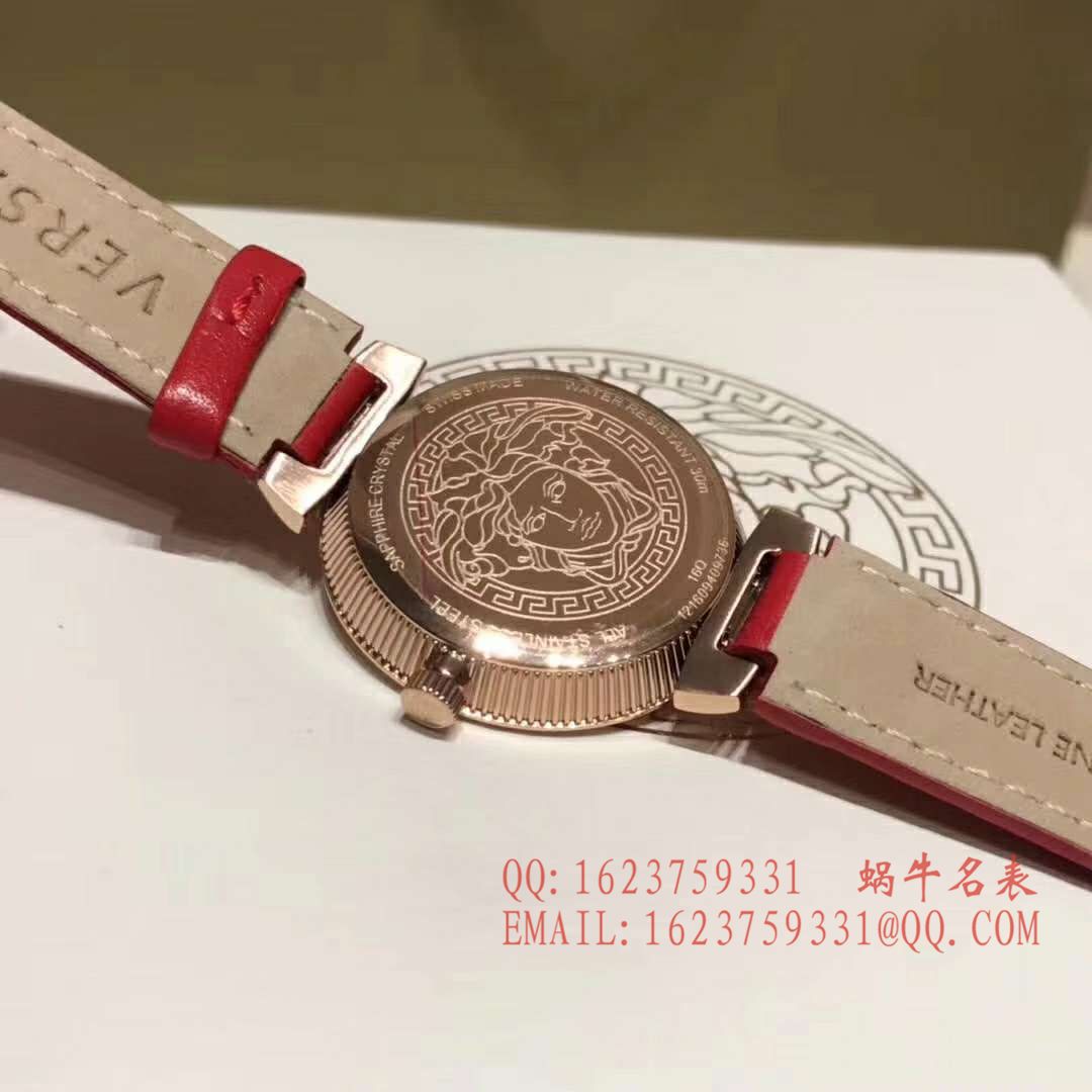 【原单正品】范思哲Versace Leda Black 女款系列 石英 wrist watches  / 范思哲 05
