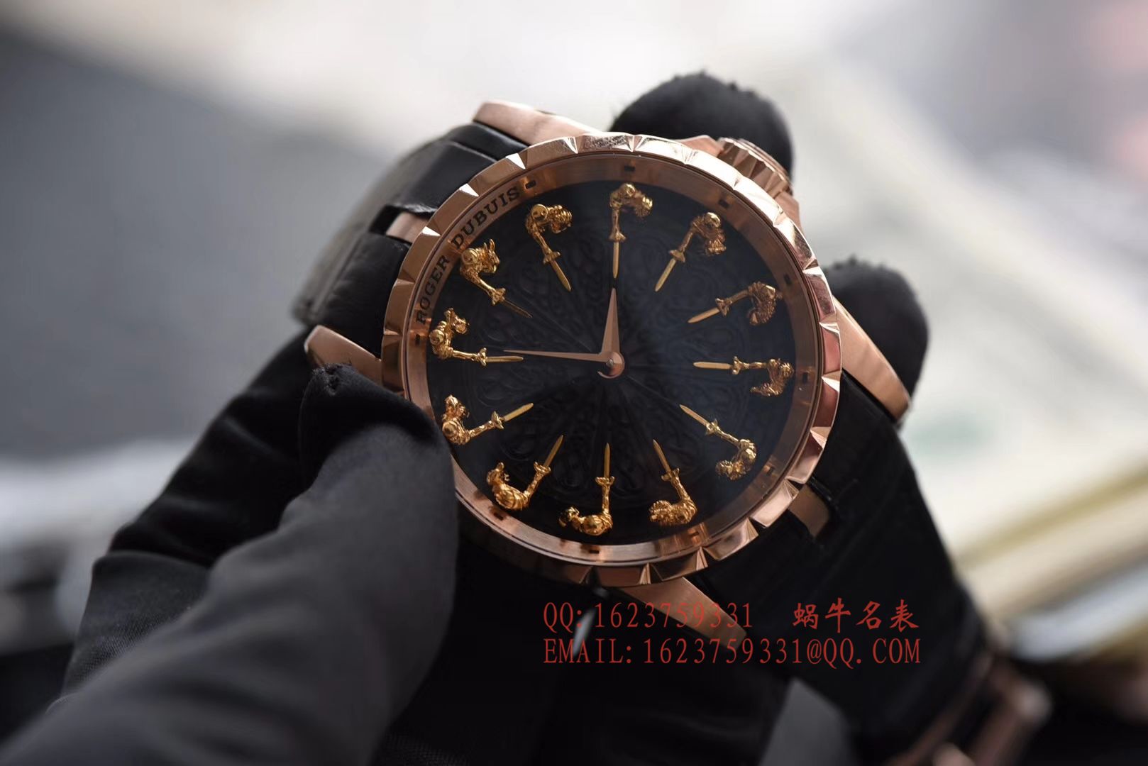 【独家 Video analysis ZZ Perfect  Replica Watches 】罗杰杜彼EXCALIBUR（王者系列圆桌12骑士）系列RDDBEX0495、RDDBEX0398、RDDBEX0511 wrist watches  / LJCA004