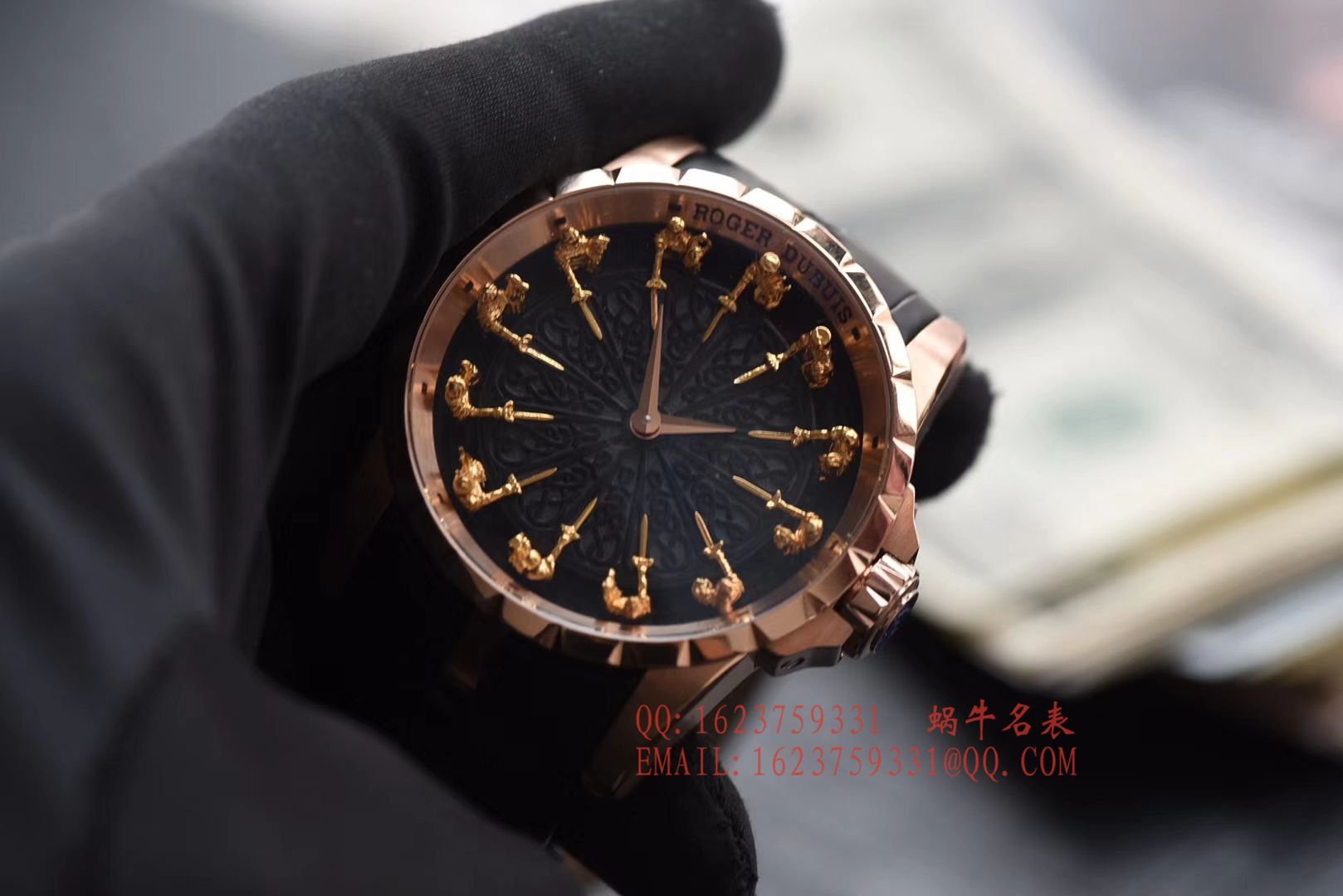 【独家 Video analysis ZZ Perfect  Replica Watches 】罗杰杜彼EXCALIBUR（王者系列圆桌12骑士）系列RDDBEX0495、RDDBEX0398、RDDBEX0511 wrist watches  / LJCA004