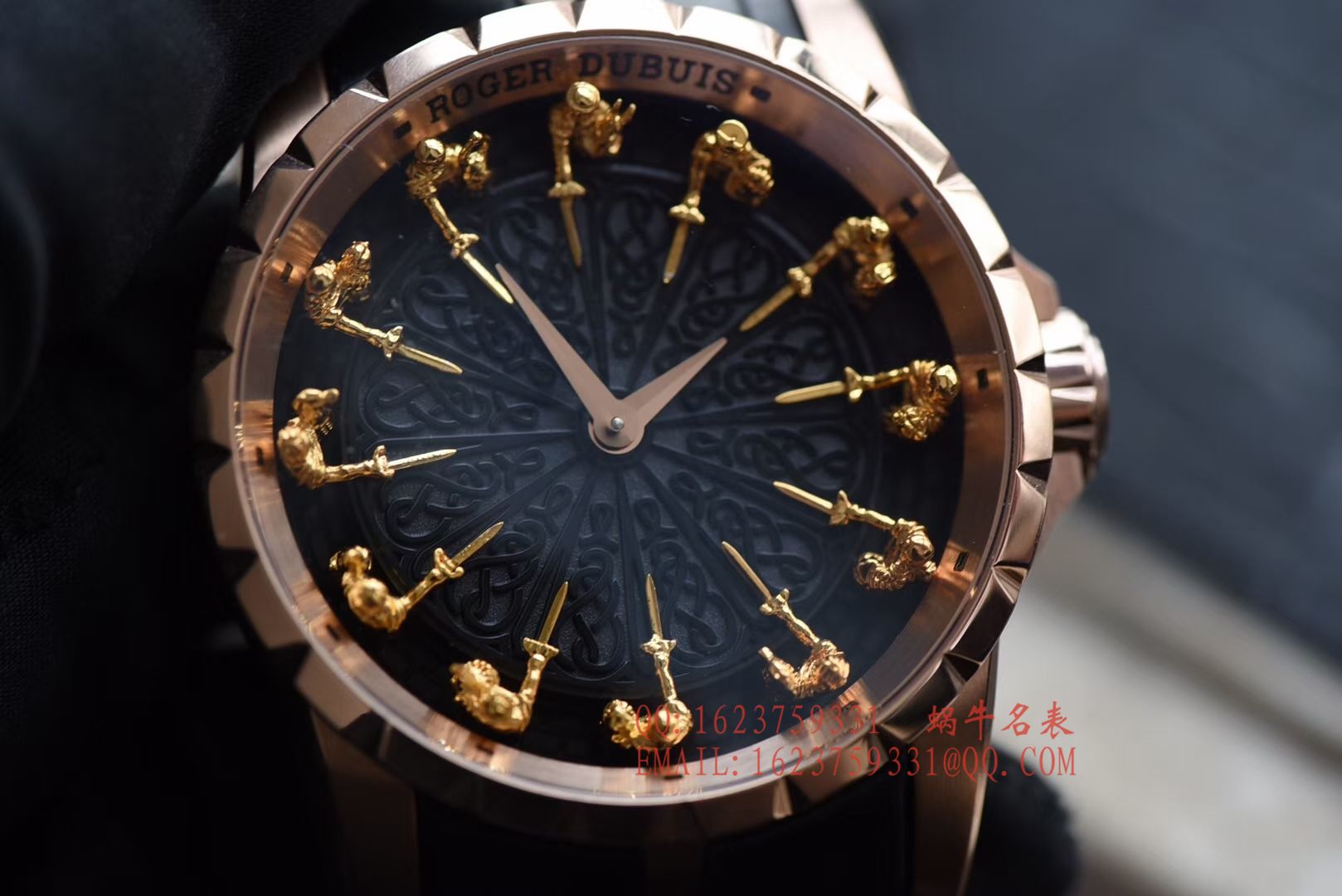 【独家 Video analysis ZZ Perfect  Replica Watches 】罗杰杜彼EXCALIBUR（王者系列圆桌12骑士）系列RDDBEX0495、RDDBEX0398、RDDBEX0511 wrist watches  / LJCA004