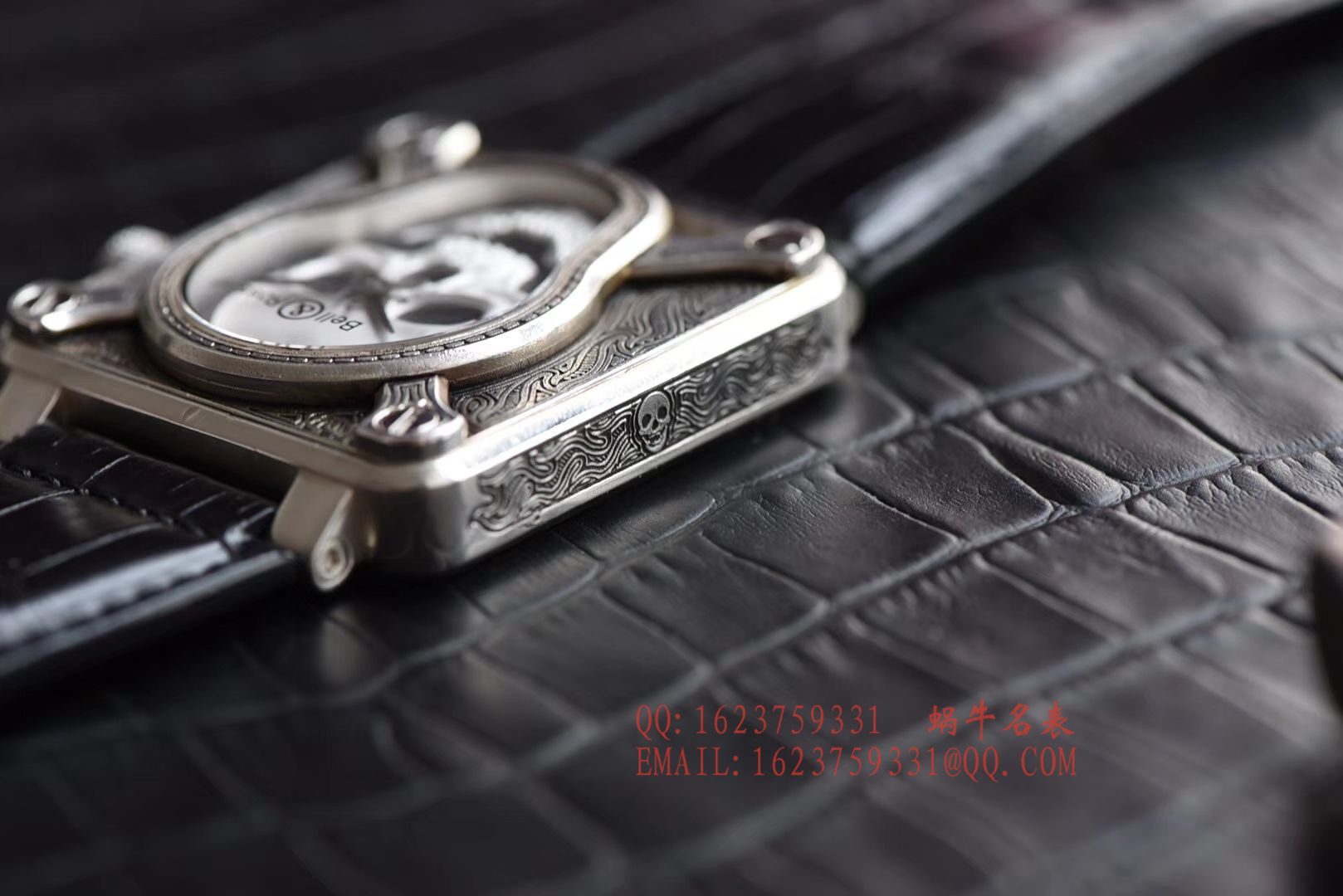 【独家 Video analysis 】 Bell & Ross  Replica Copy BELL & ROSS BR 01 Burning skull  Instruments 系列限量版骷颅头 / BLCH019