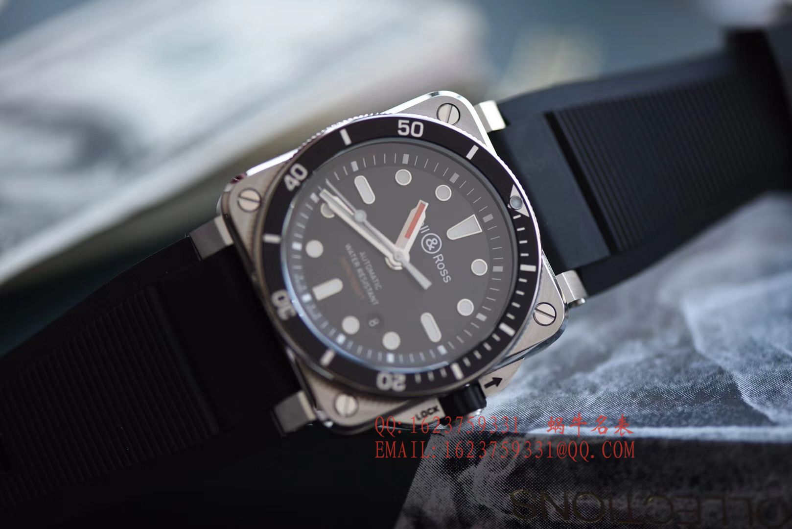 【BR Perfect  High quality  Replica Watches 】 Bell & Ross INSTRUMENTS系列BR 03-92 DIVER wrist watches  / BLSBA014