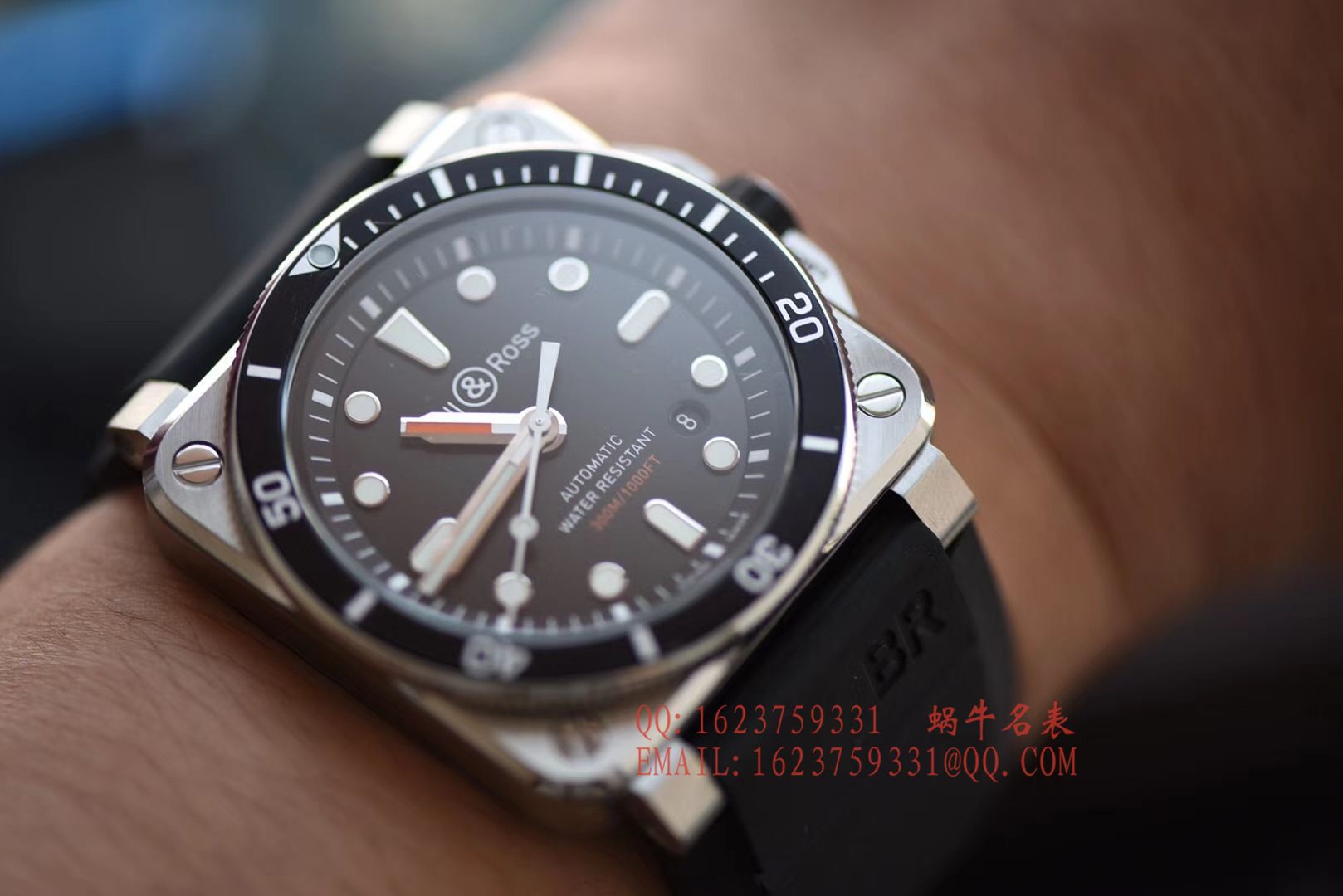 【BR Perfect  High quality  Replica Watches 】 Bell & Ross INSTRUMENTS系列BR 03-92 DIVER wrist watches  / BLSBA014
