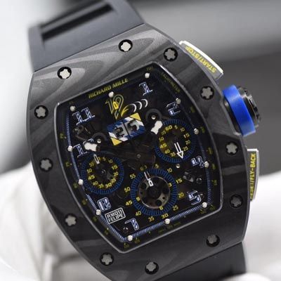【独家 Video analysis KV最强版本 Perfect  High quality  Replica Watches 】 RICHARD MILLE RICHARD MILLE男士系列RM 011 wrist watches 