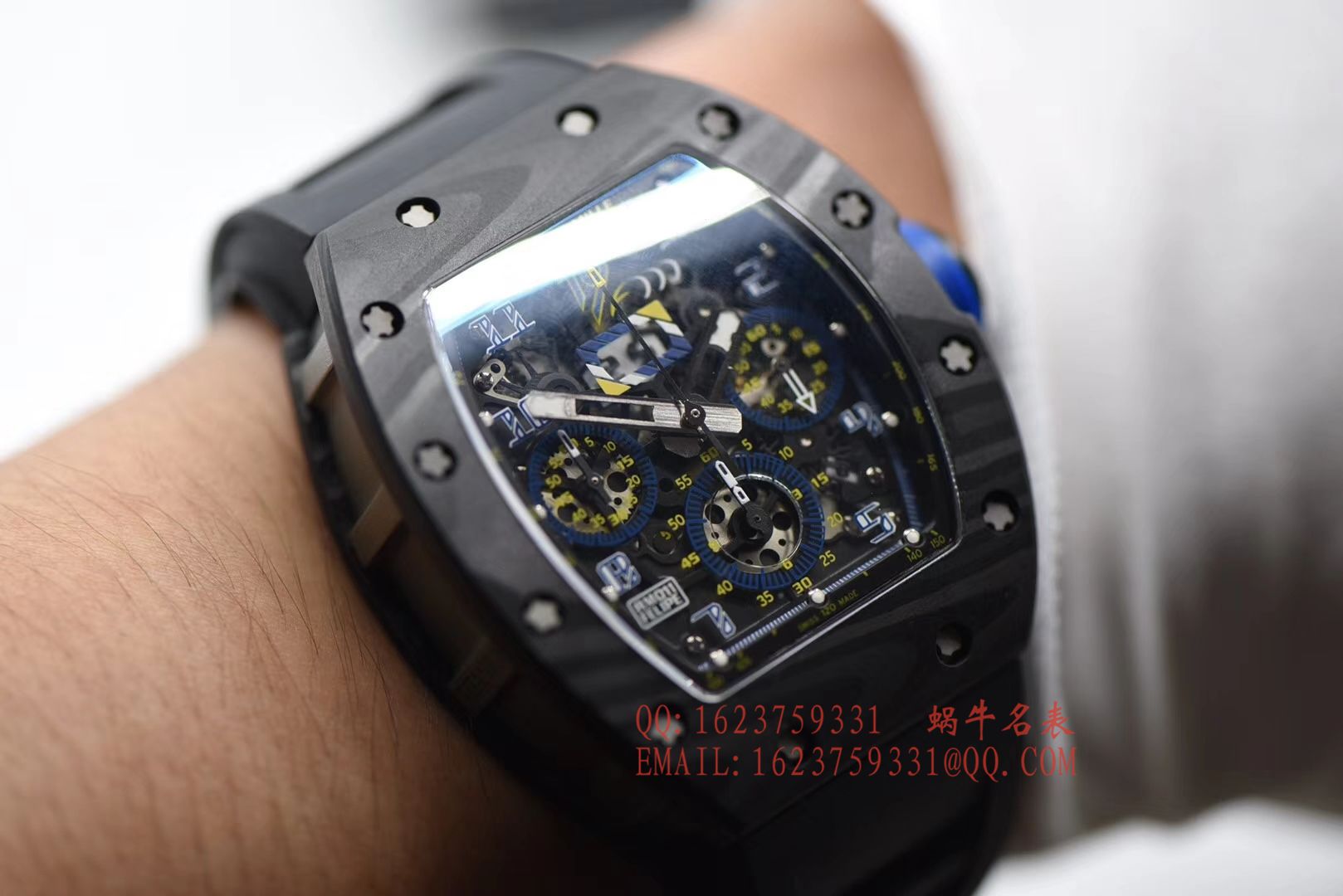 【独家 Video analysis KV最强版本 Perfect  High quality  Replica Watches 】 RICHARD MILLE RICHARD MILLE男士系列RM 011 wrist watches  / RMCI 011DD