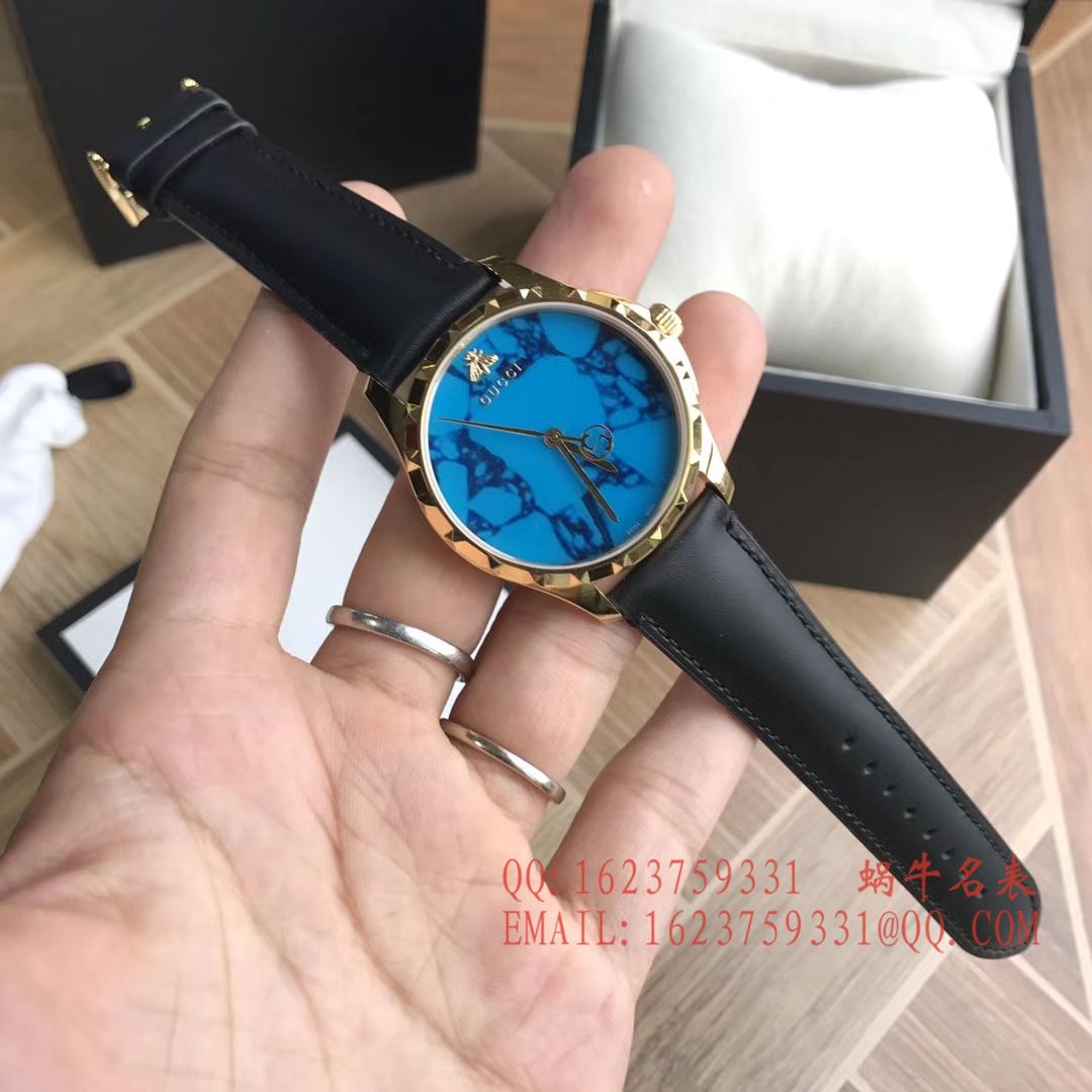 【香港原单 支持专柜验货】古驰Le Marché des Merveilles Gucci小蜜蜂女士石英 wrist watches  / GUCCI 09
