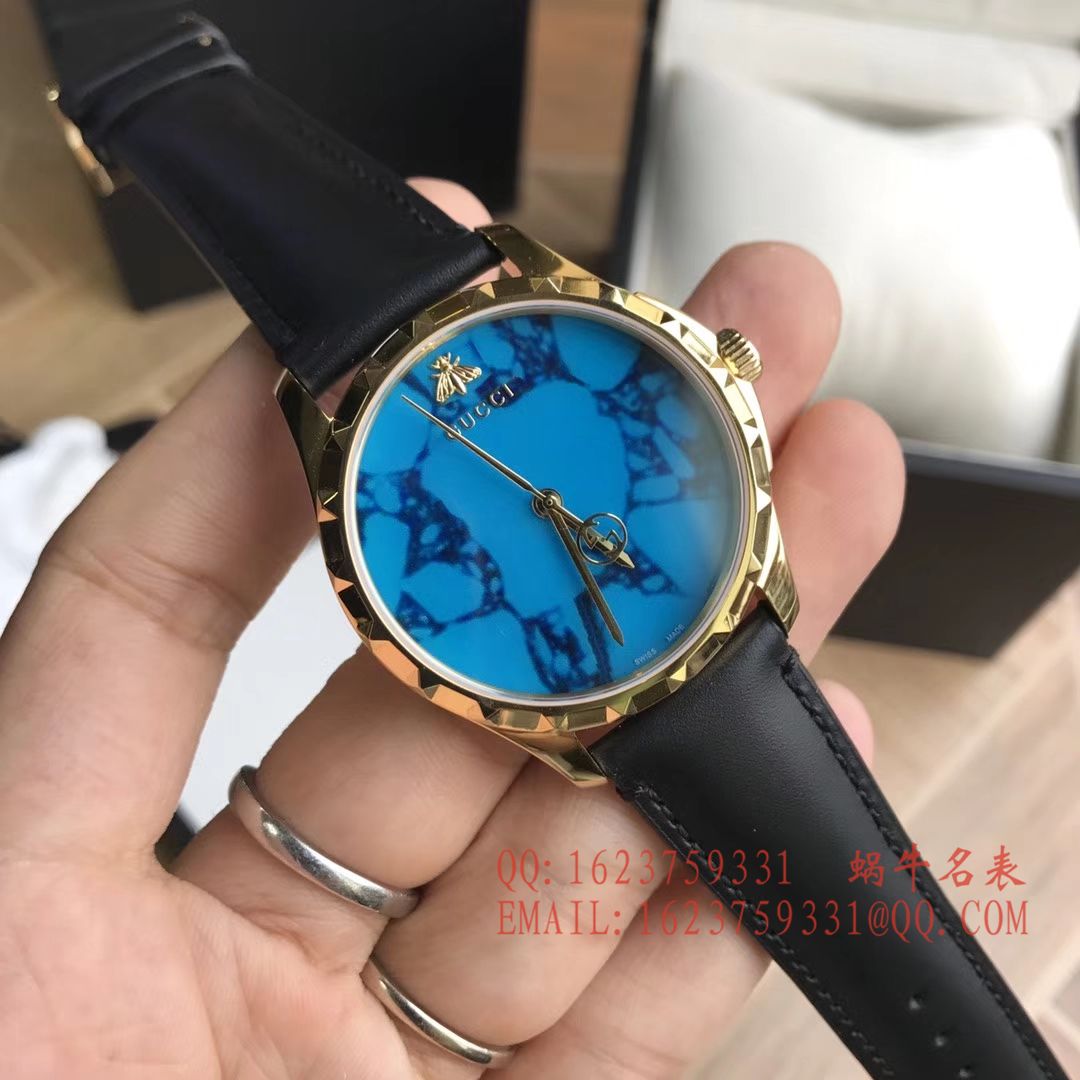 【香港原单 支持专柜验货】古驰Le Marché des Merveilles Gucci小蜜蜂女士石英 wrist watches  / GUCCI 09