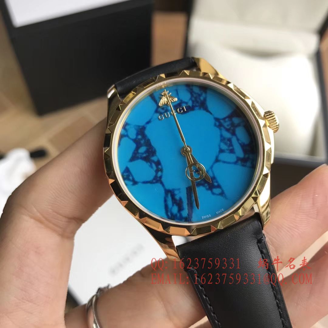 【香港原单 支持专柜验货】古驰Le Marché des Merveilles Gucci小蜜蜂女士石英 wrist watches  / GUCCI 09