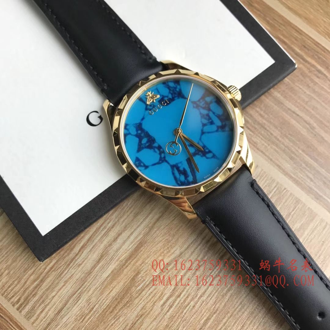 【香港原单 支持专柜验货】古驰Le Marché des Merveilles Gucci小蜜蜂女士石英 wrist watches  / GUCCI 09
