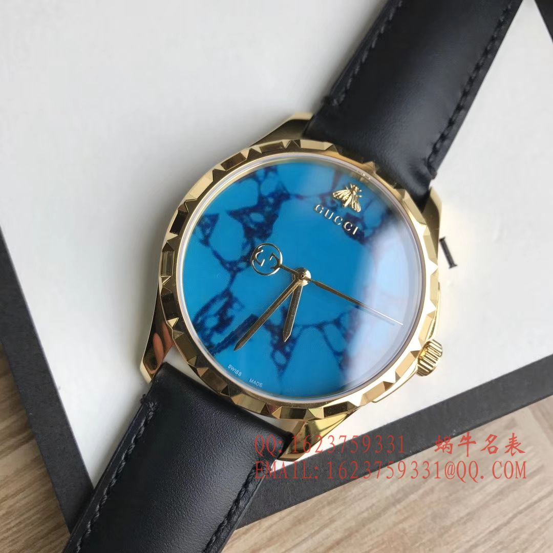 【香港原单 支持专柜验货】古驰Le Marché des Merveilles Gucci小蜜蜂女士石英 wrist watches  / GUCCI 09