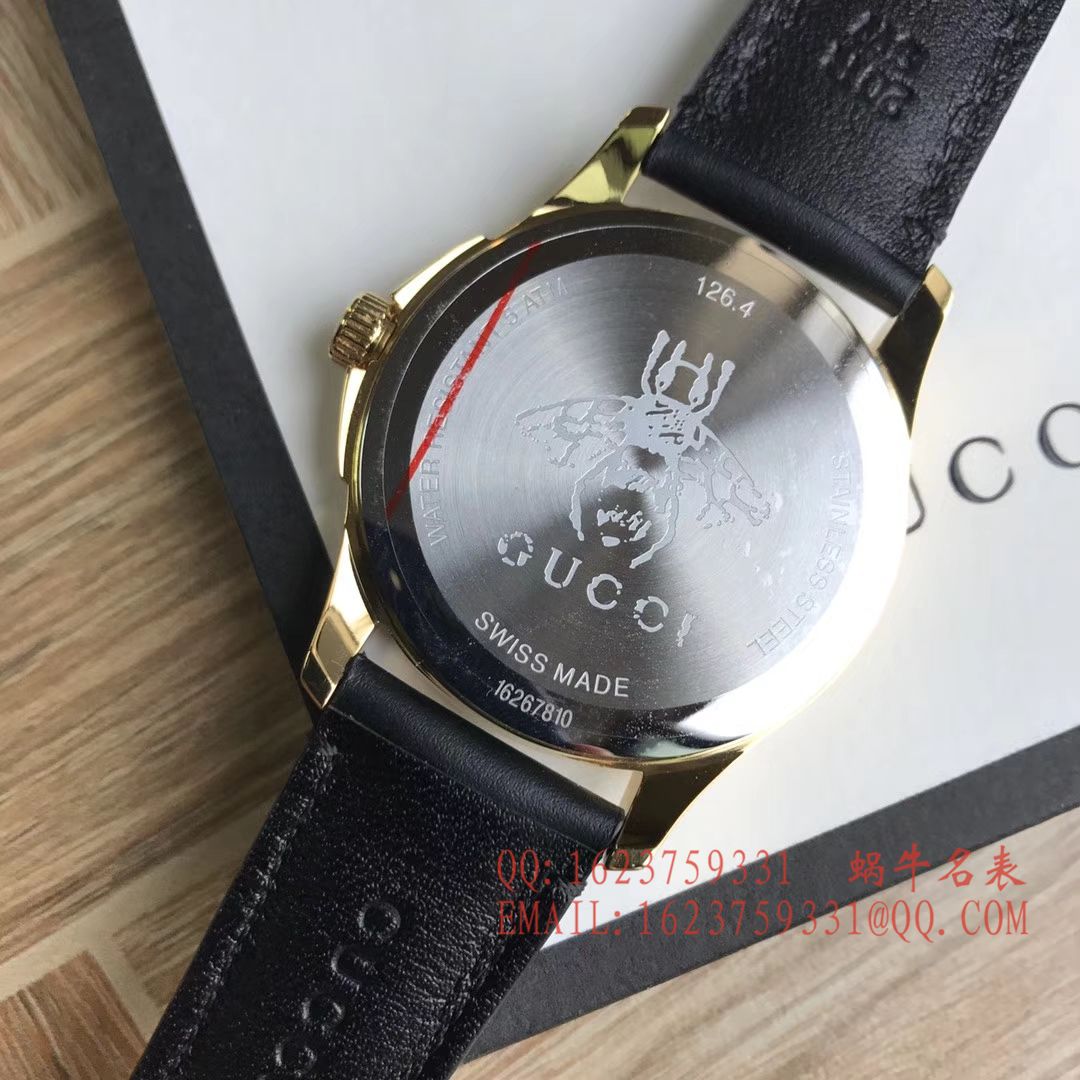 【香港原单 支持专柜验货】古驰Le Marché des Merveilles Gucci小蜜蜂女士石英 wrist watches  / GUCCI 09