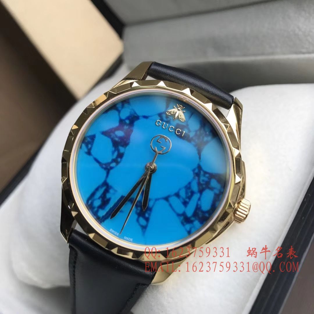 【香港原单 支持专柜验货】古驰Le Marché des Merveilles Gucci小蜜蜂女士石英 wrist watches  / GUCCI 09