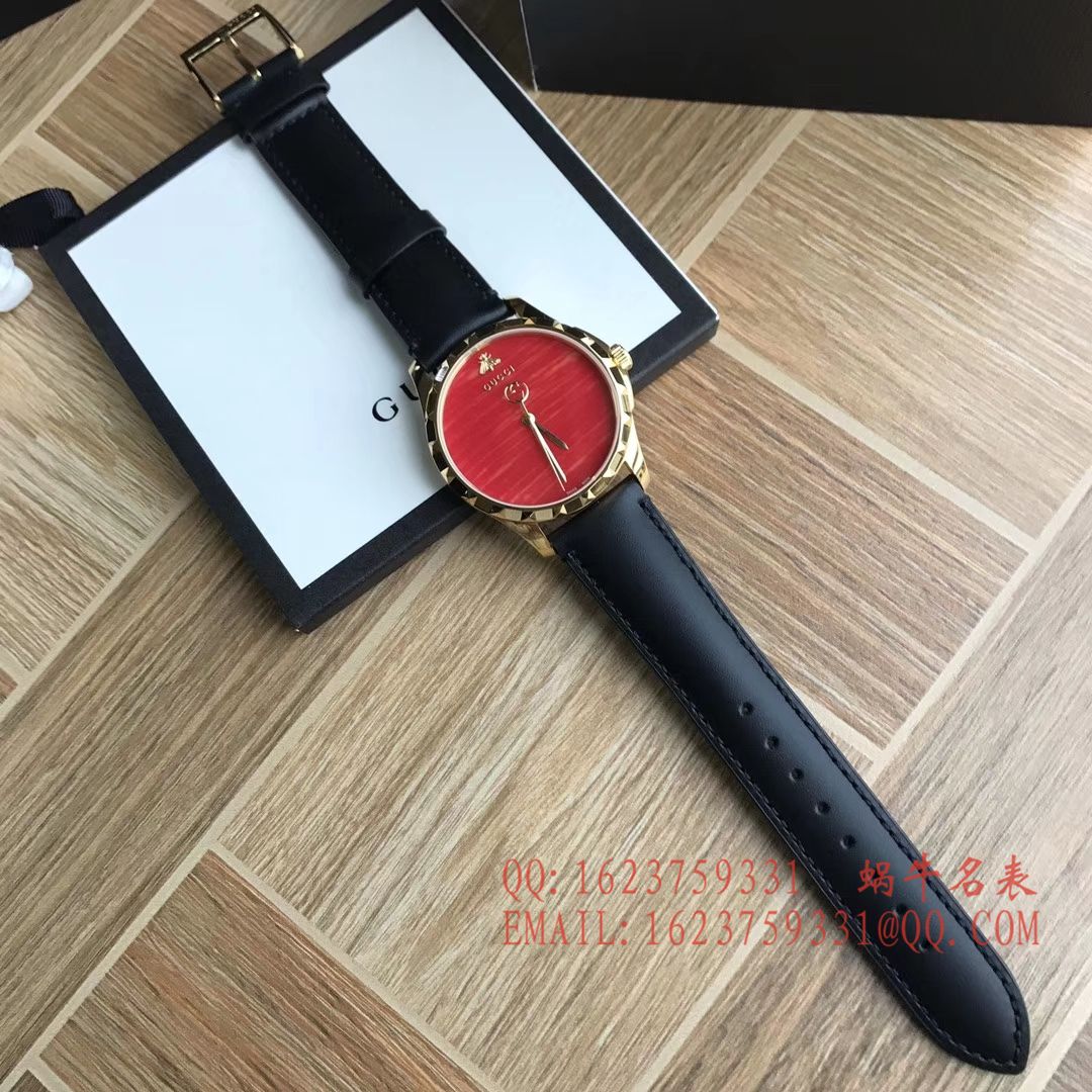 【香港原单 支持专柜验货】古驰Le Marché des Merveilles Gucci小蜜蜂女士石英 wrist watches  / GUCCI 09