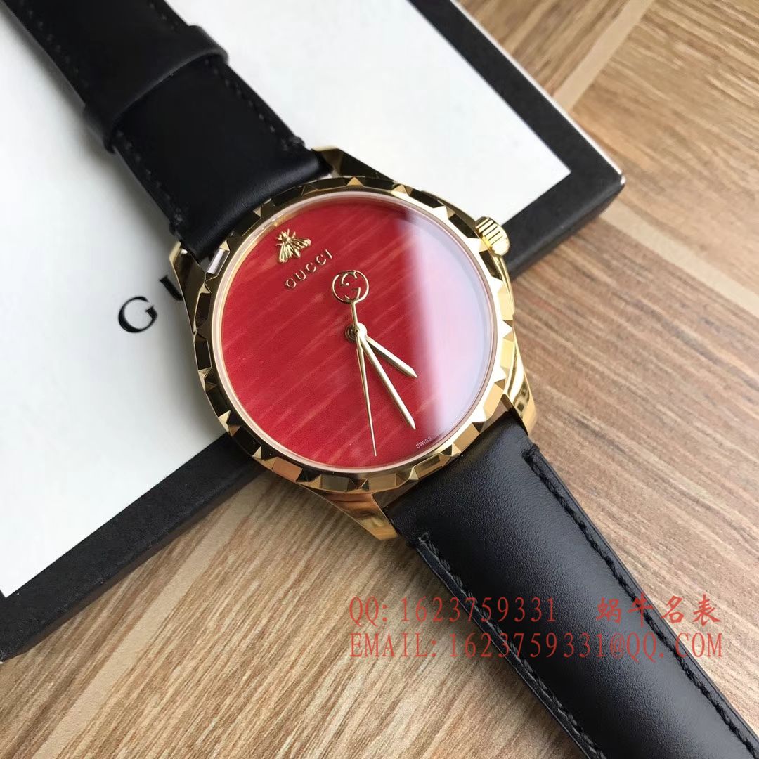【香港原单 支持专柜验货】古驰Le Marché des Merveilles Gucci小蜜蜂女士石英 wrist watches  / GUCCI 09