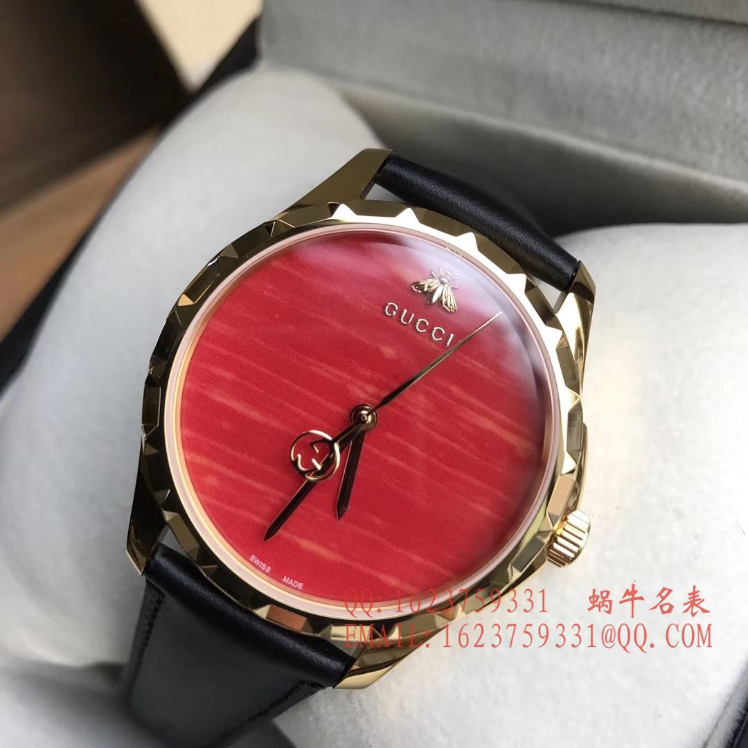 【香港原单 支持专柜验货】古驰Le Marché des Merveilles Gucci小蜜蜂女士石英 wrist watches  / GUCCI 09