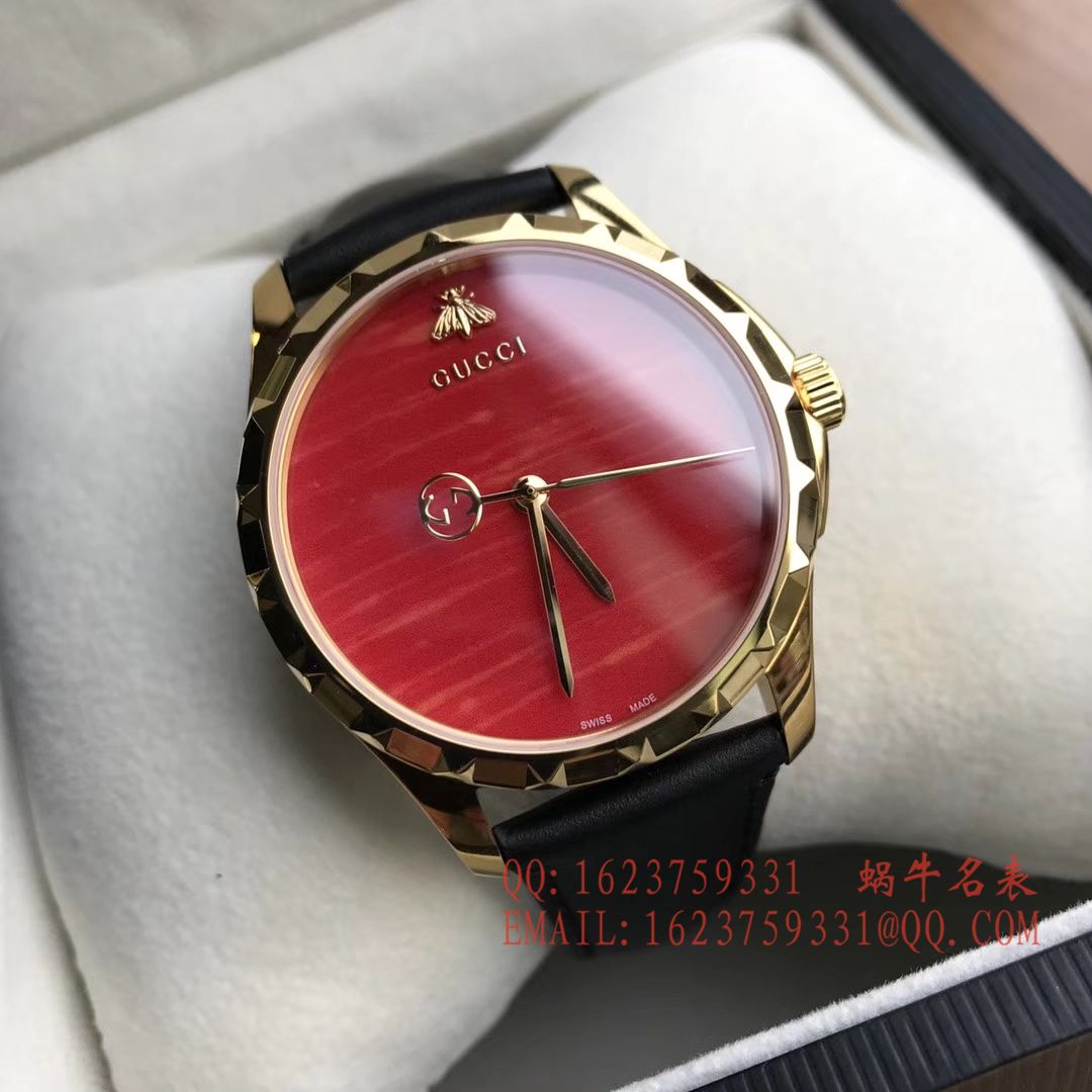 【香港原单 支持专柜验货】古驰Le Marché des Merveilles Gucci小蜜蜂女士石英 wrist watches  / GUCCI 09