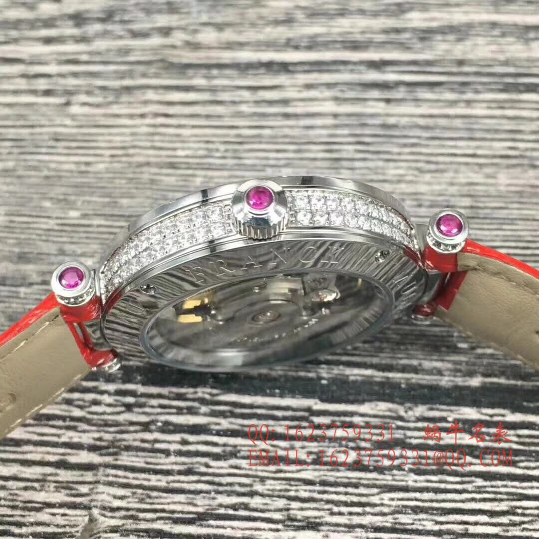法兰克.穆勒DOUBLE MYSTERY系列42 DM D2R CD 白盘绿色 watchband  女士 wrist watches  / FLBF015