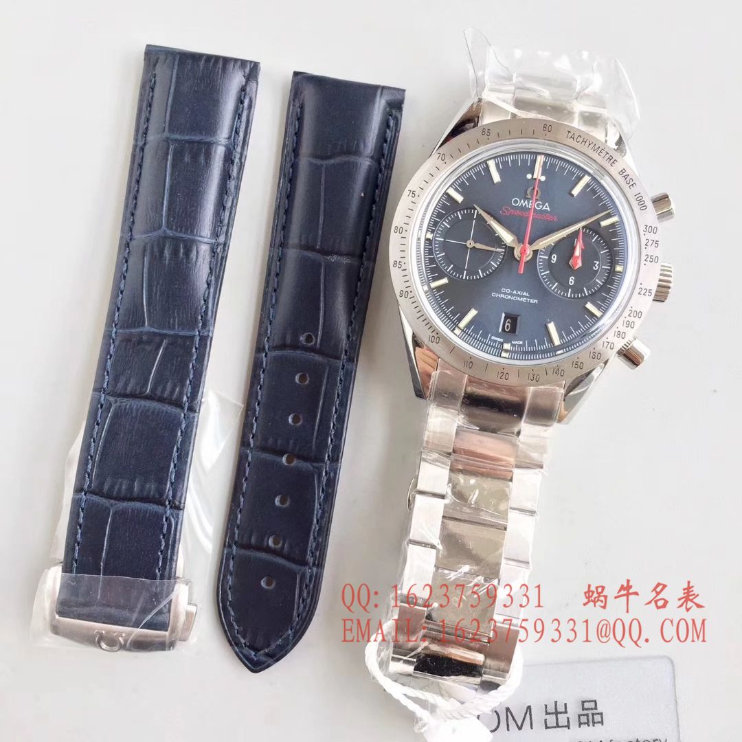 【OM Perfect  High quality  Replica Watches 】OMEGA 超霸'57 wrist watches 系列 331.10.42.51.03.001（57同轴计时表） / M077 .1