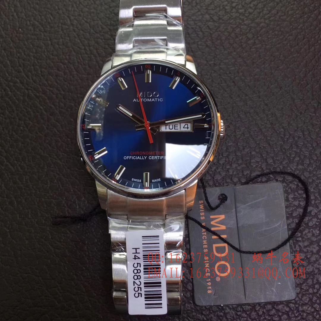 【台湾 Factory 1比1 High quality  Replica Watches 】美度指挥官系列M021.431.11.061.01 wrist watches  / MD09