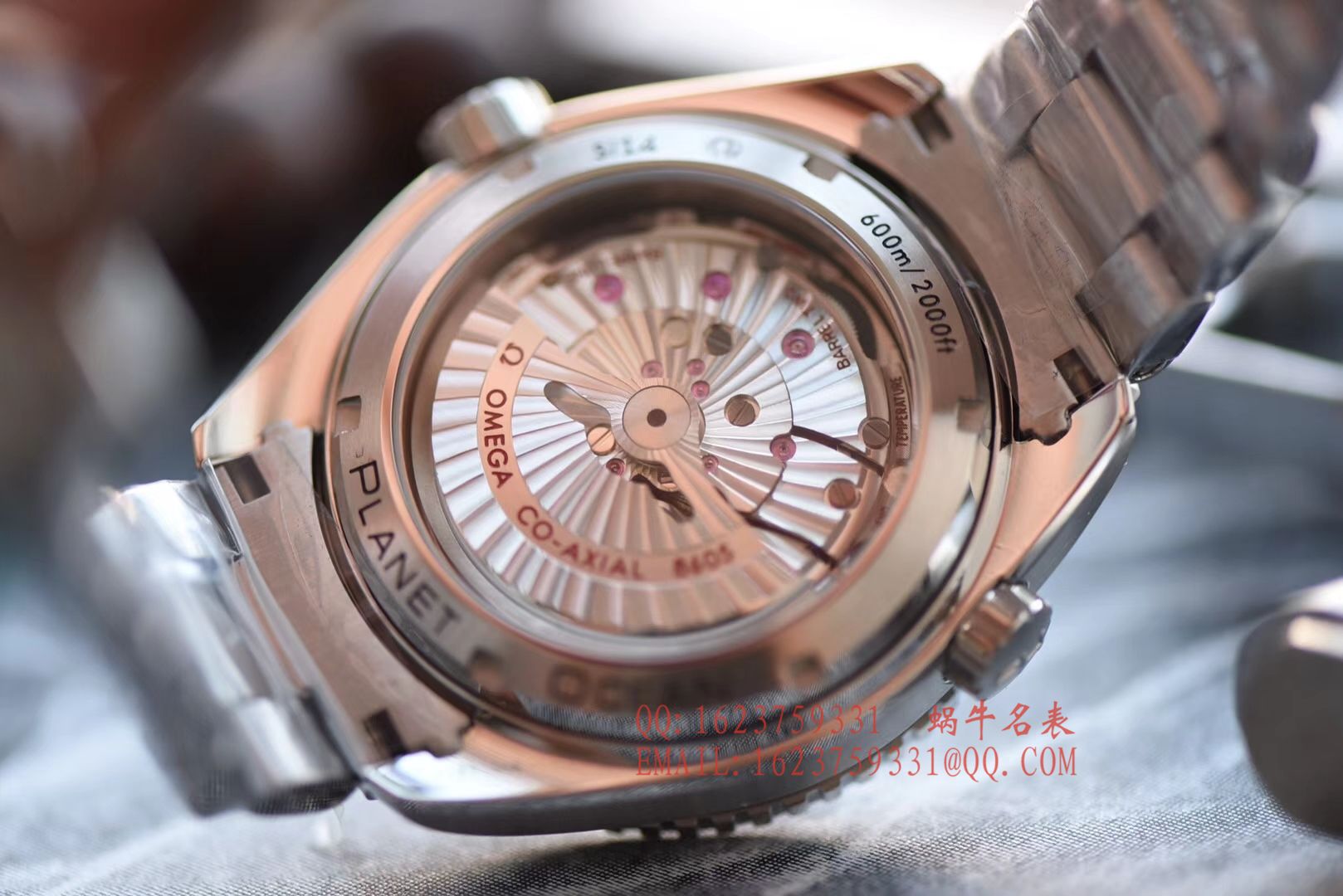 【KW Perfect  High quality  Replica Watches 】OMEGA  Seamaster 海洋宇宙600米232.30.44.22.01.001 GMT双时区 wrist watches  / M046