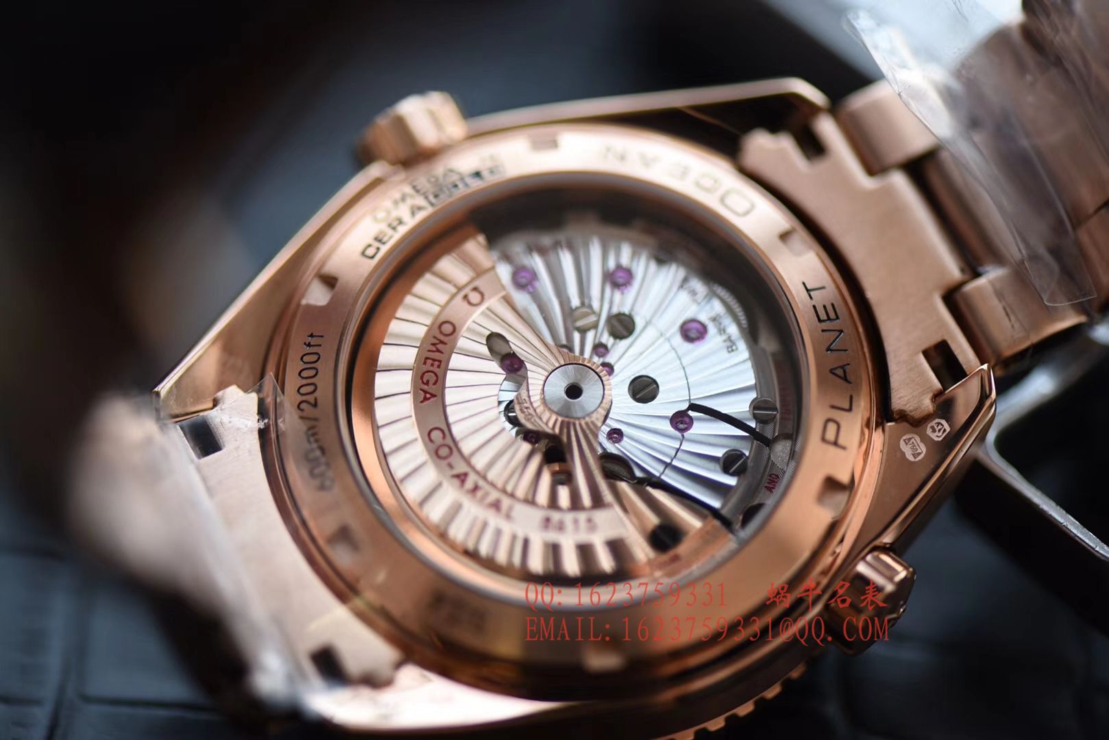 【KW Perfect  High quality  Replica Watches 】OMEGA Seamaster  海洋宇宙600米系列 232.63.44.22.01.001GMT wrist watches  / MAI313