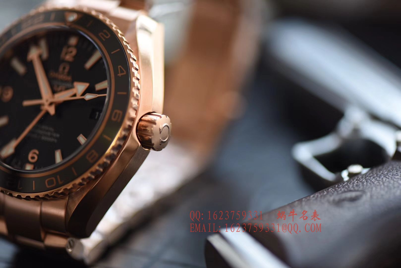 【KW Perfect  High quality  Replica Watches 】OMEGA Seamaster  海洋宇宙600米系列 232.63.44.22.01.001GMT wrist watches  / MAI313