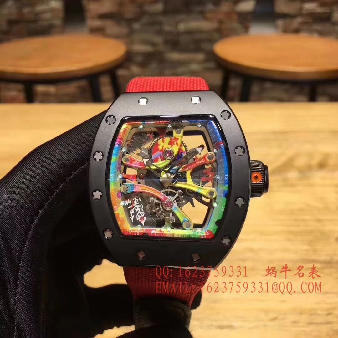 【RM Perfect  High quality  Replica Watches 】； RICHARD MILLE RICHARD MILLE男士系列RM 68-01 KONGO wrist watches  / RMBC 68-01 
