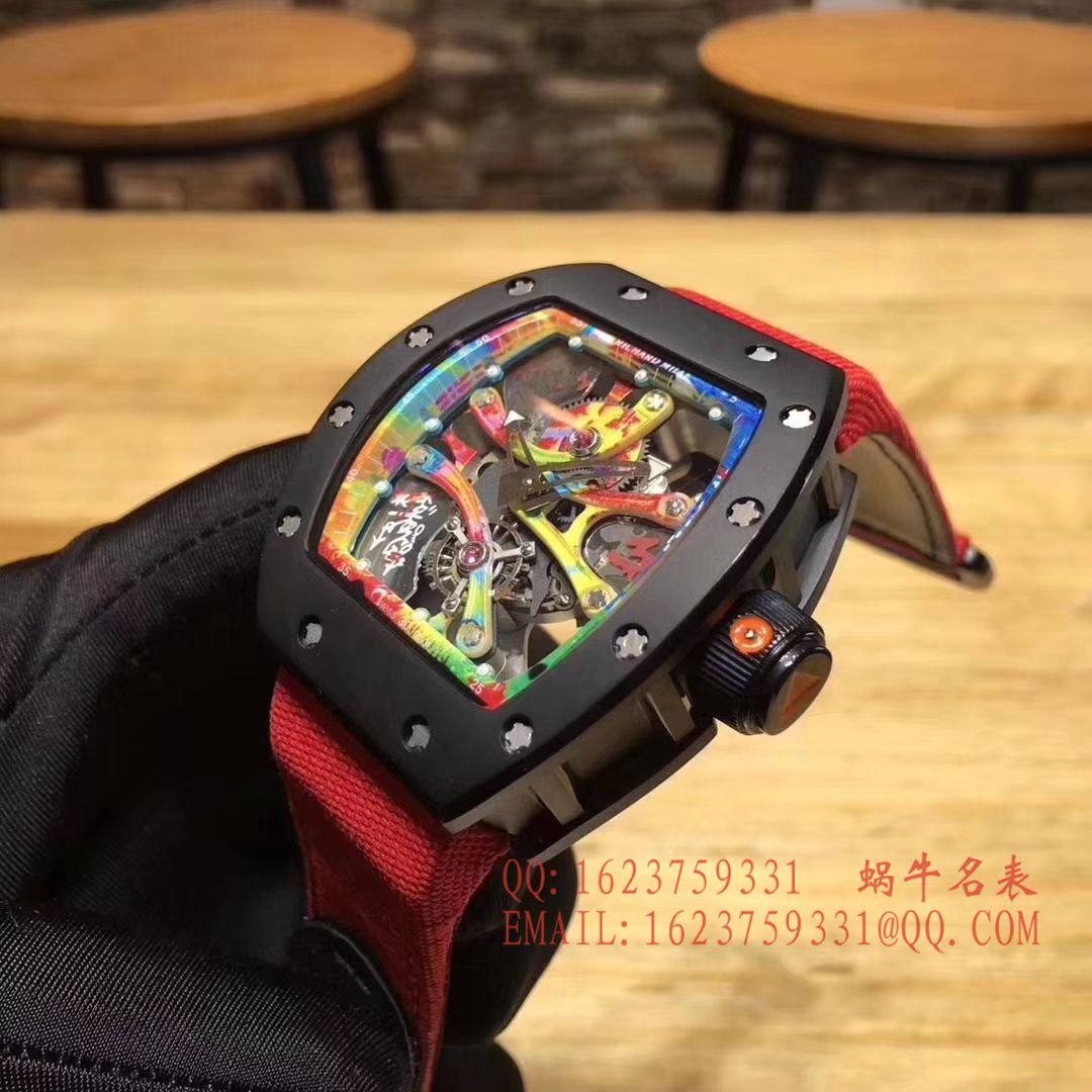【RM Perfect  High quality  Replica Watches 】； RICHARD MILLE RICHARD MILLE男士系列RM 68-01 KONGO wrist watches  / RMBC 68-01 