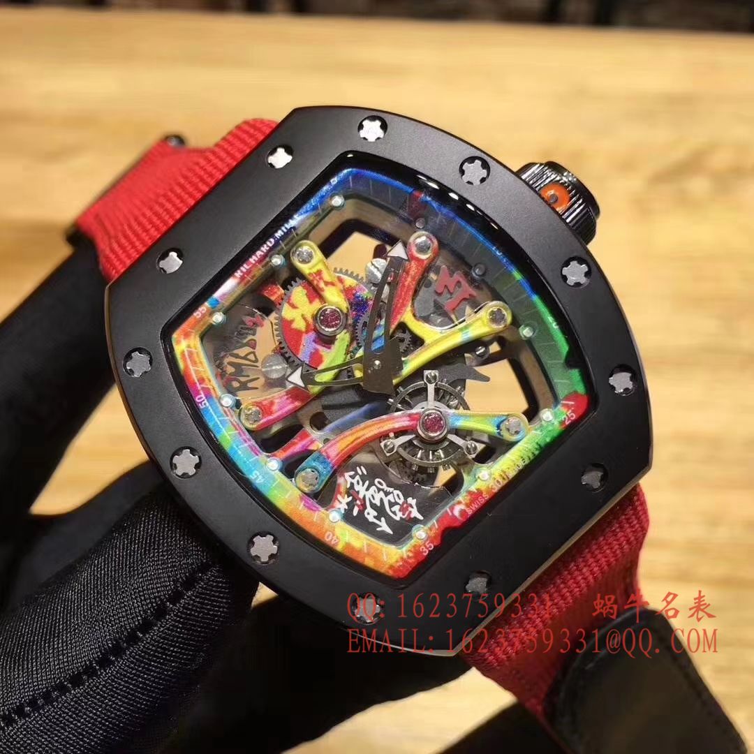 【RM Perfect  High quality  Replica Watches 】； RICHARD MILLE RICHARD MILLE男士系列RM 68-01 KONGO wrist watches  / RMBC 68-01 